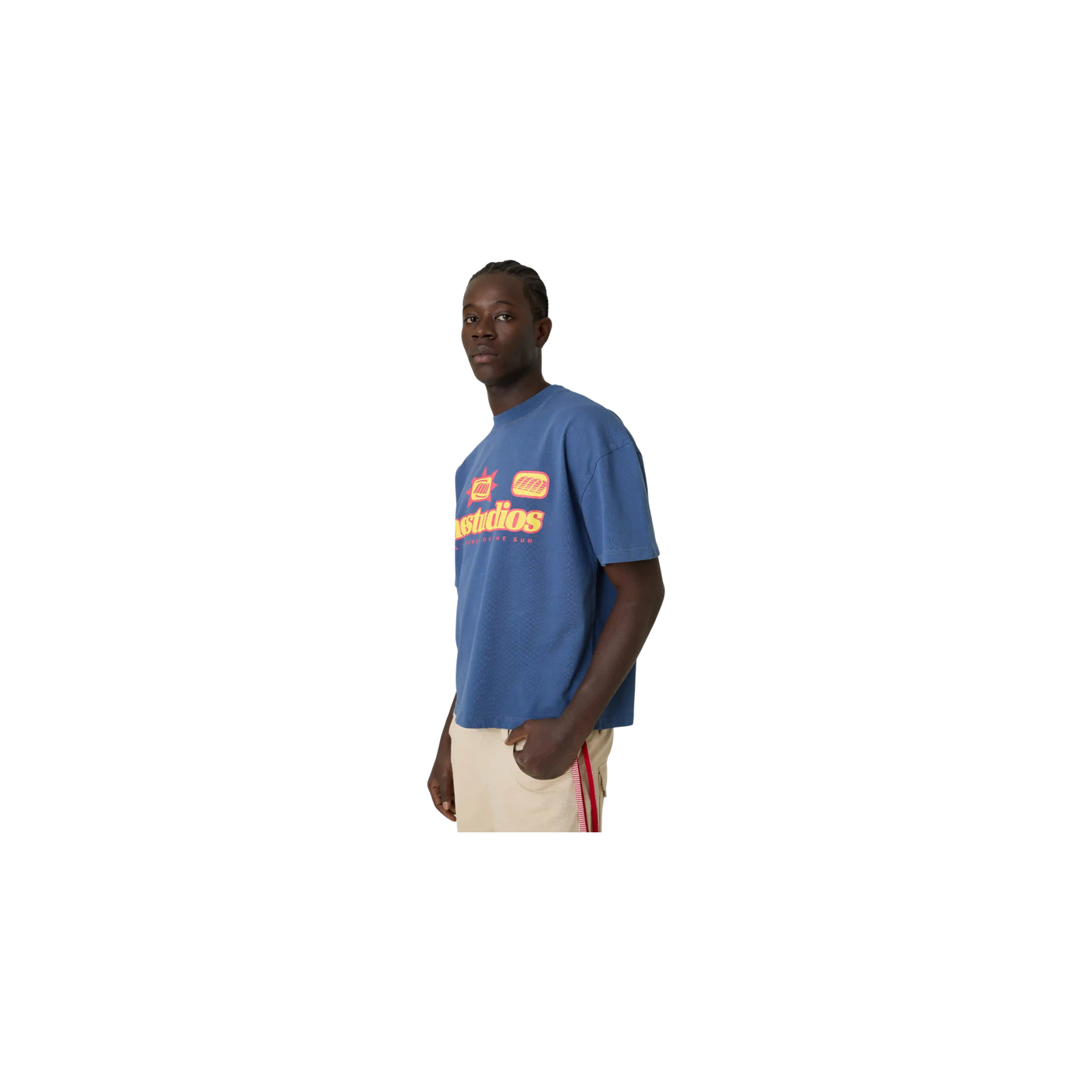 Eme Studios Solare Navy Oversized T-Shirt