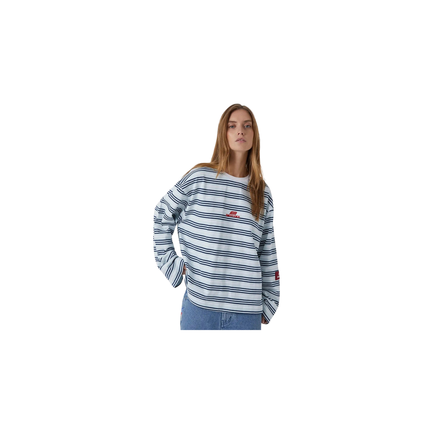 Eme Studios Somo Blue Striped Long Sleeve