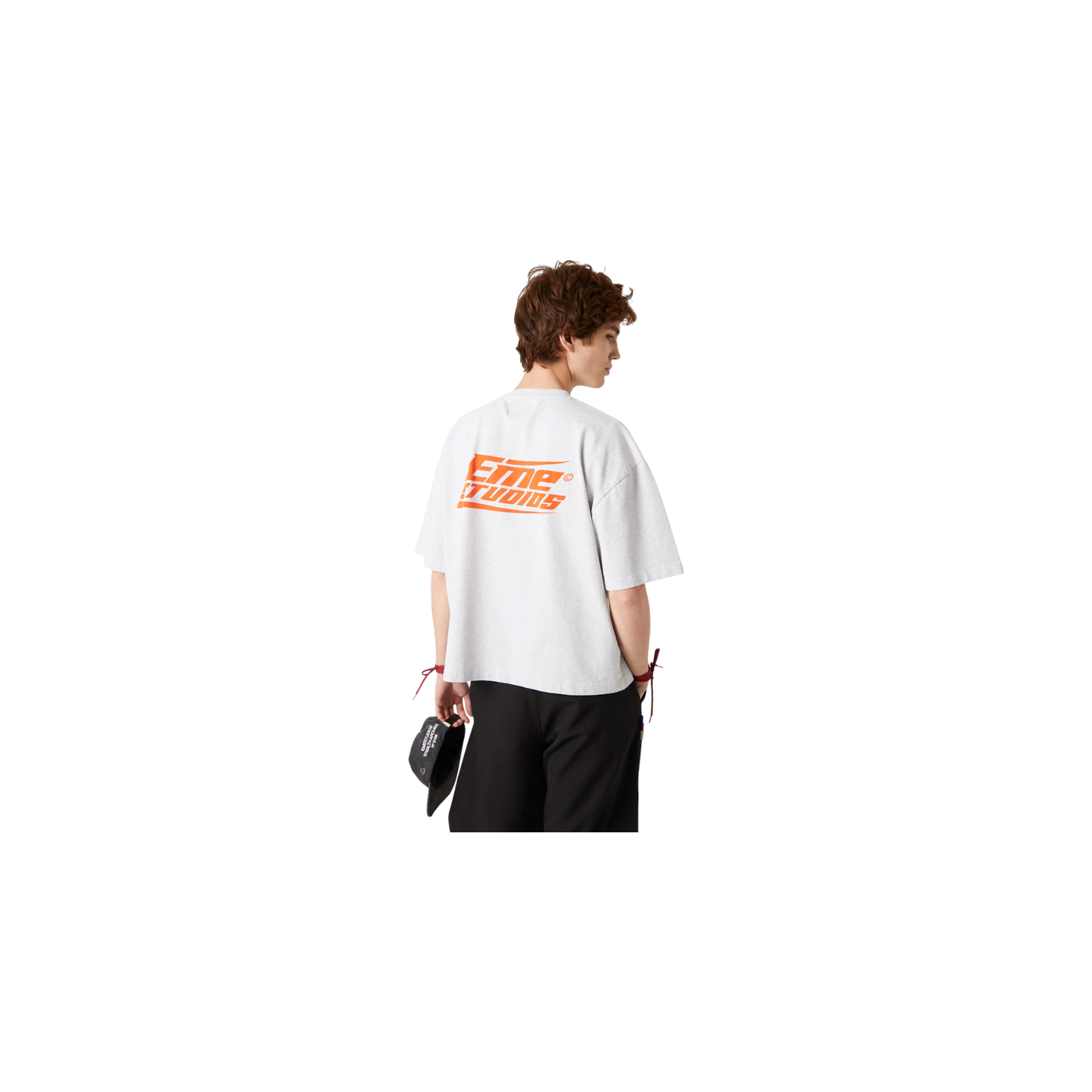 Eme Studios Speeding Up Grey Oversized T-Shirt