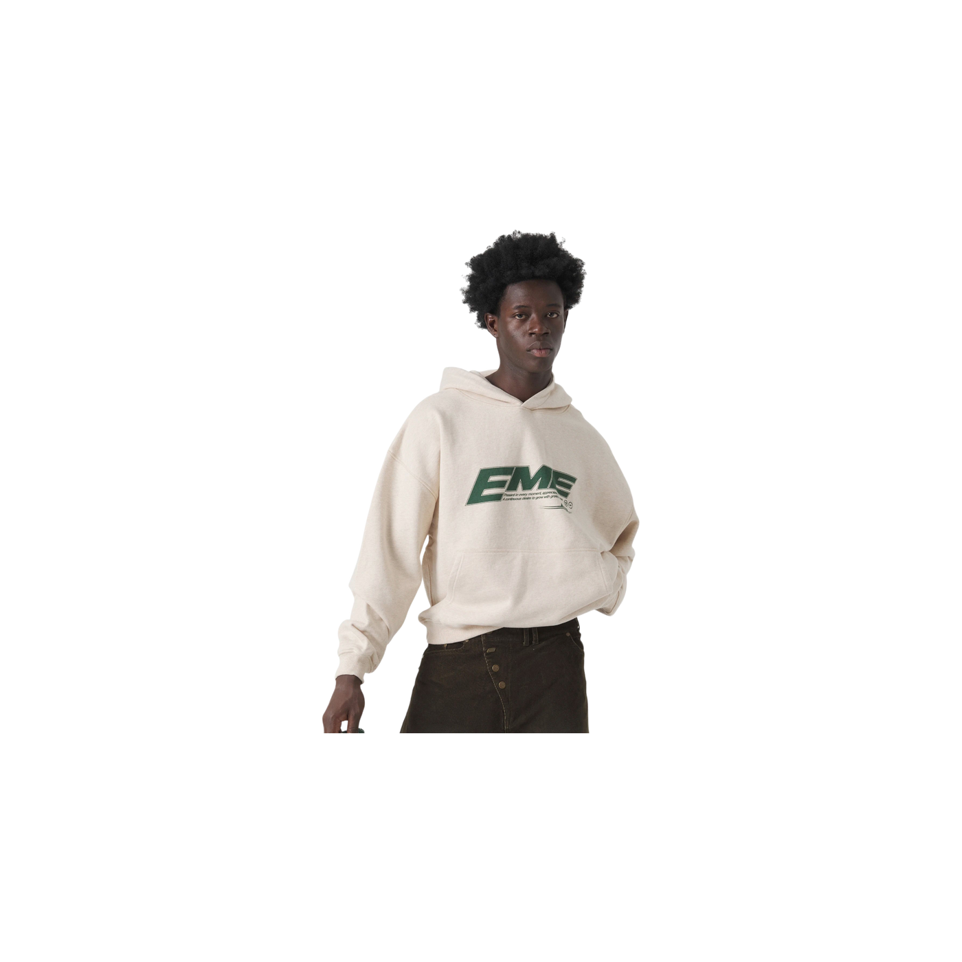 Eme Studios Ssamo Off Sand Oversized Hoodie
