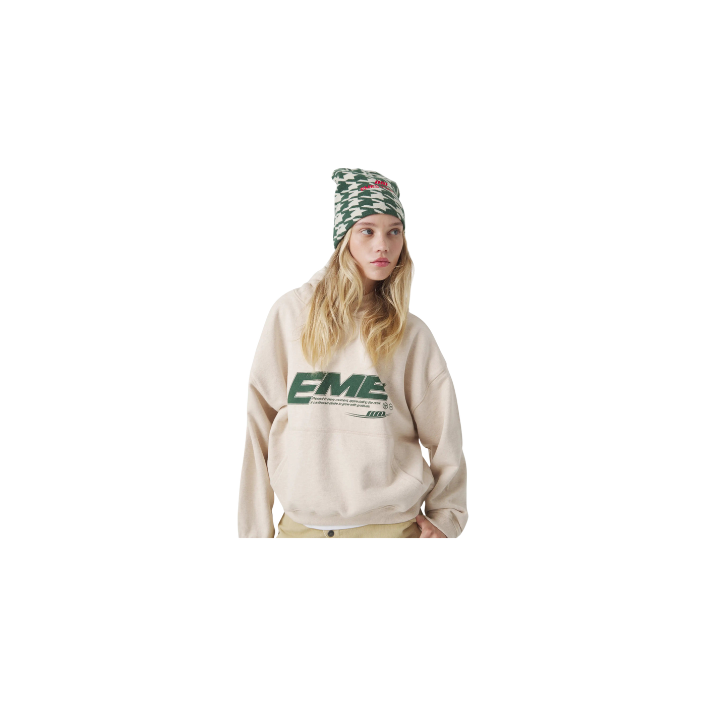 Eme Studios Ssamo Off Sand Oversized Hoodie