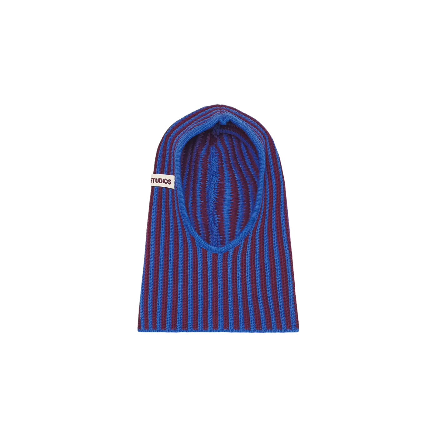 Eme Studios Striped Knit Balaclava
