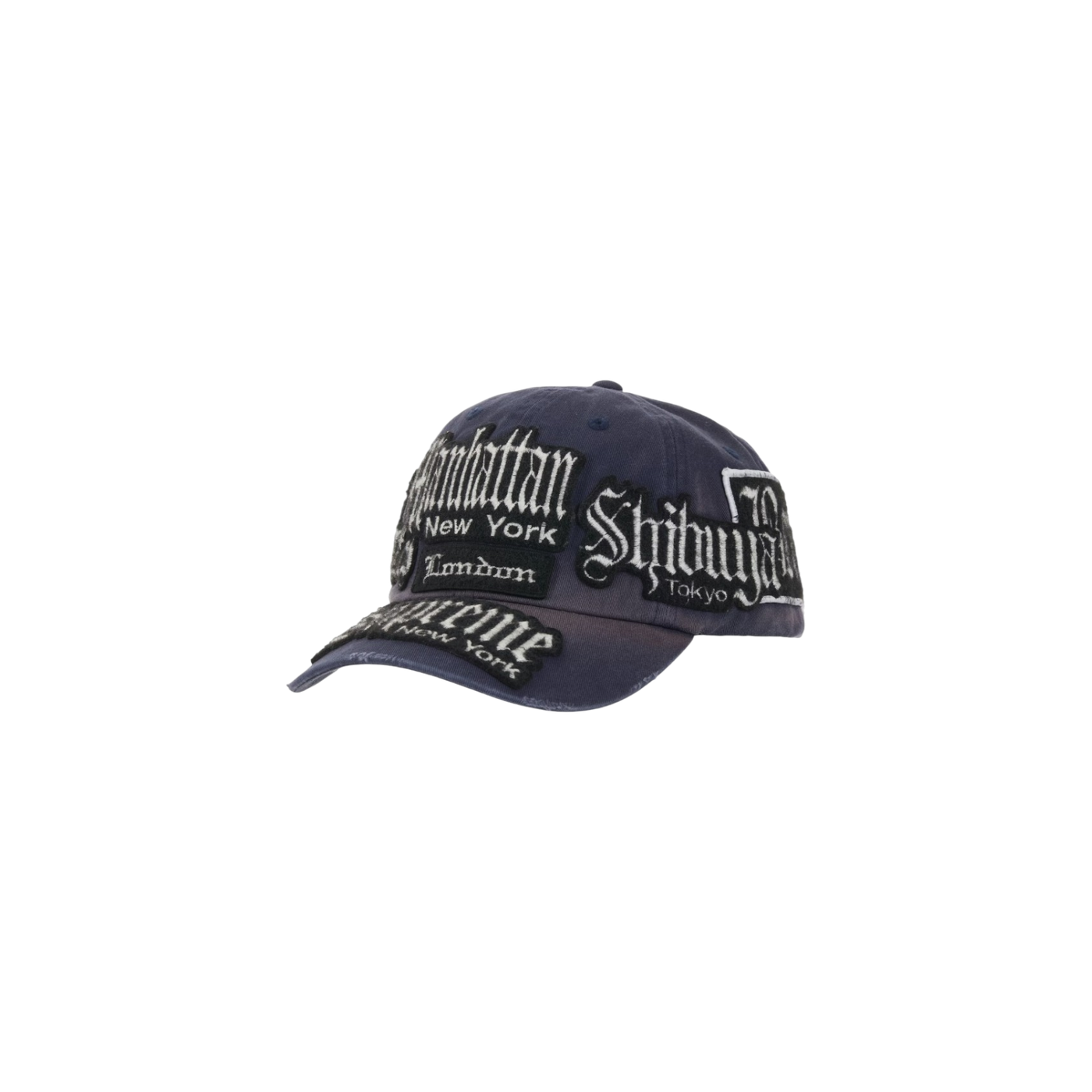 Supreme City Patches 6-Panel Hat Navy