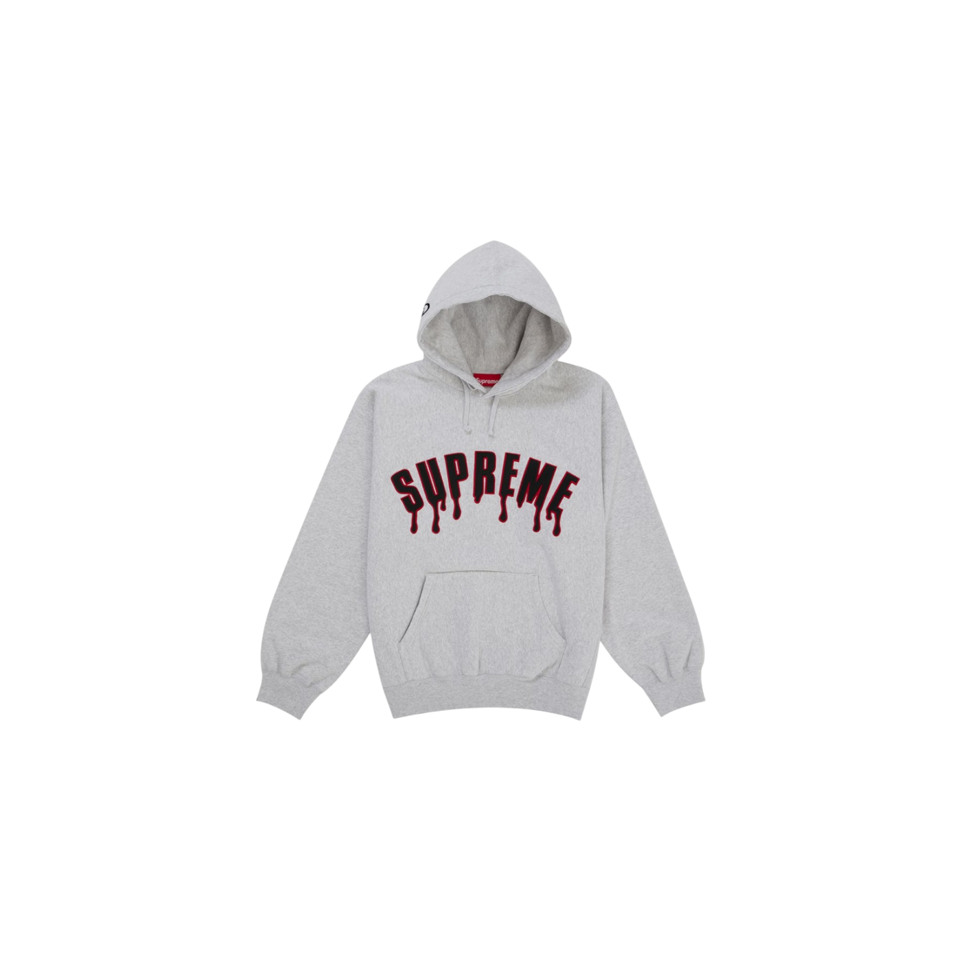 Supreme Ghostface Arc Hooded Sweatshirt Ash Grey