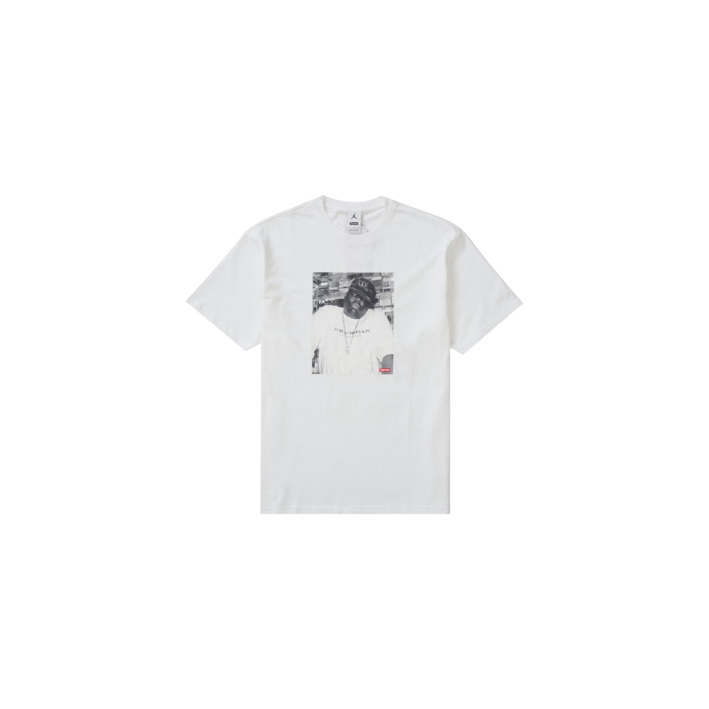 Supreme Jordan Biggie S S Top White