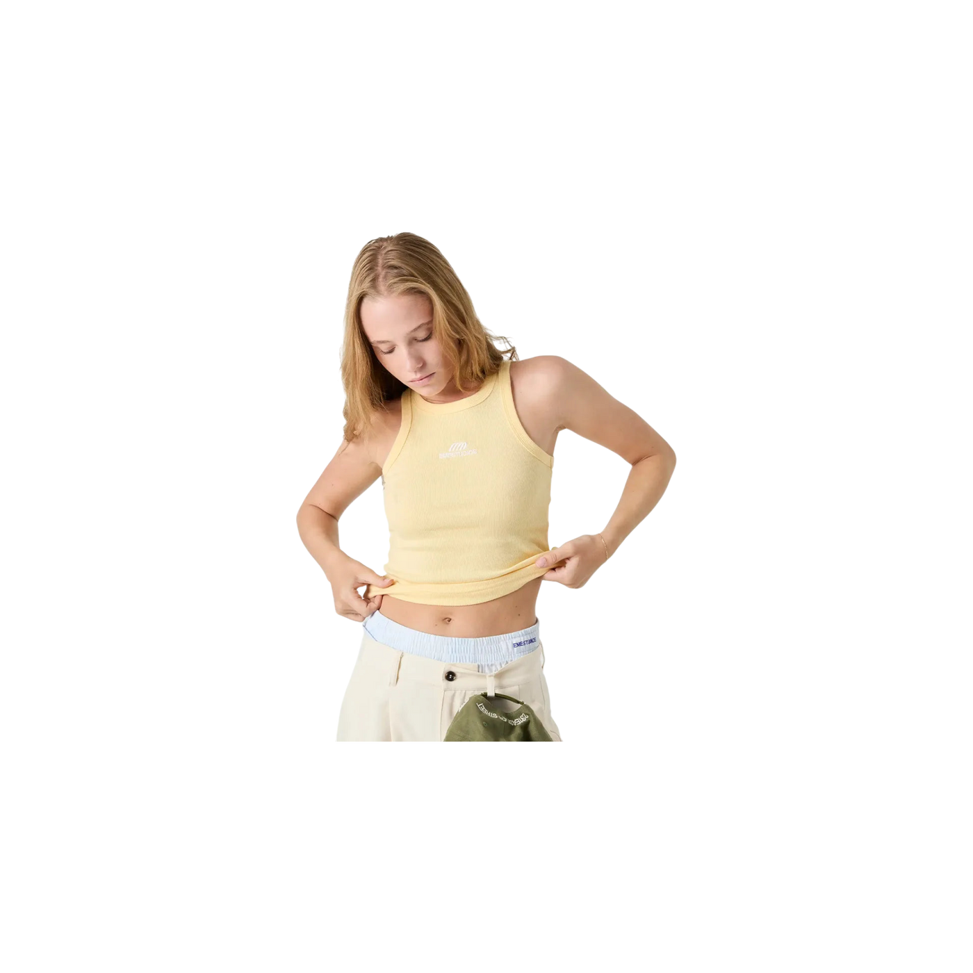 Eme Studios Tank Top Lemon Woman