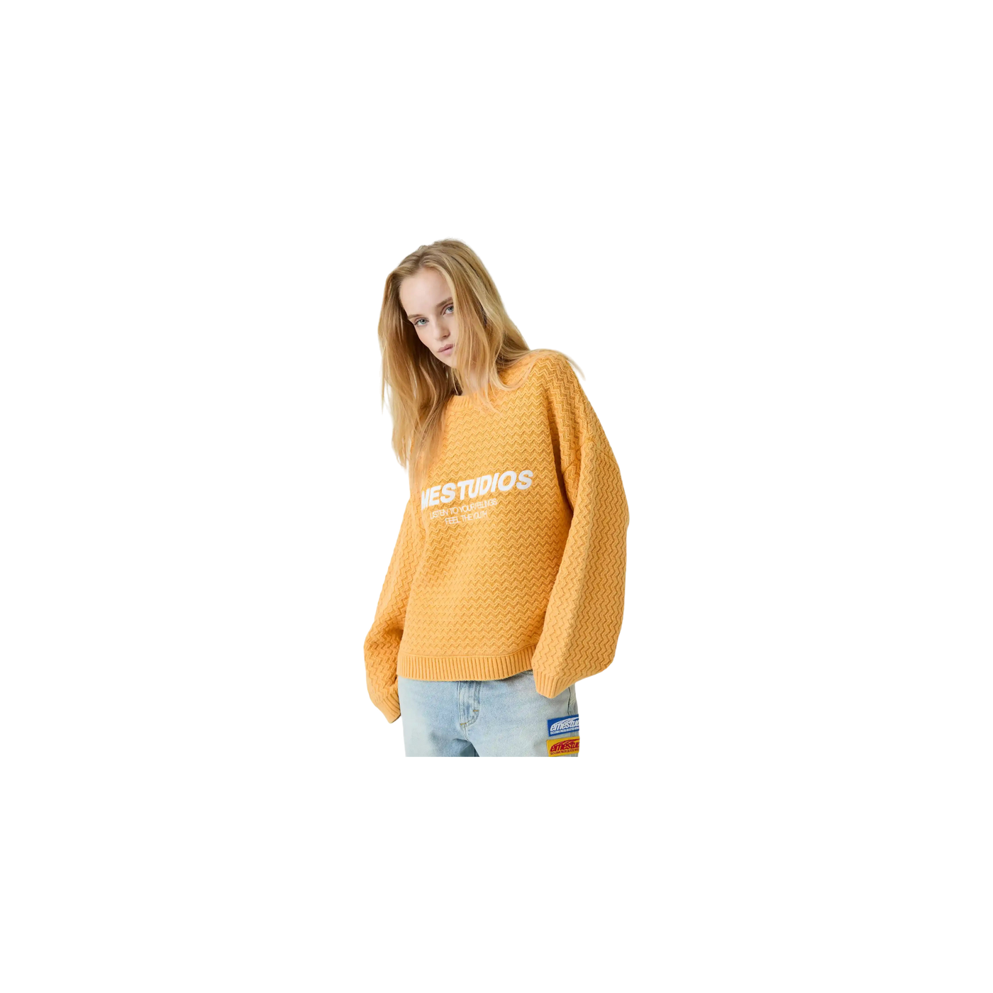 Eme Studios Thesis Tangerine Knit Sweater