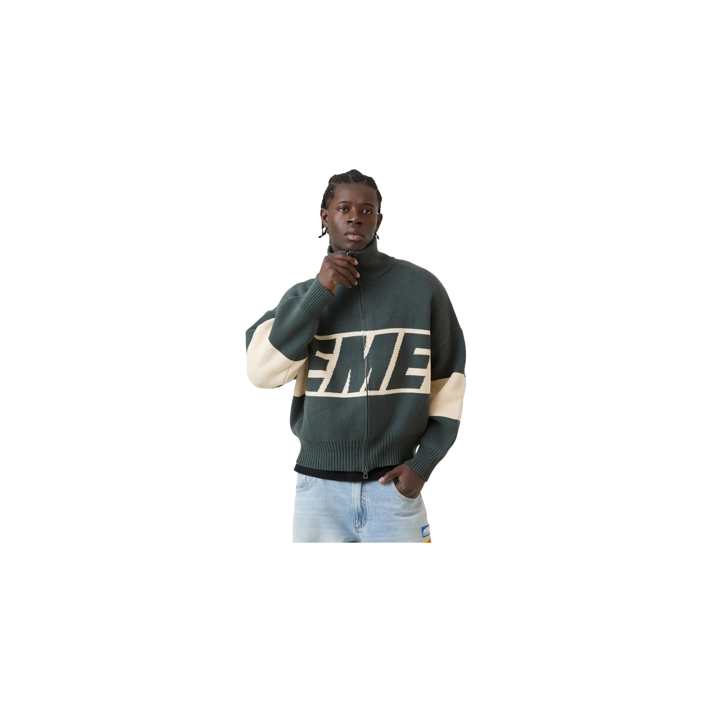 Eme Studios Thrill Hunt Zipper Knit