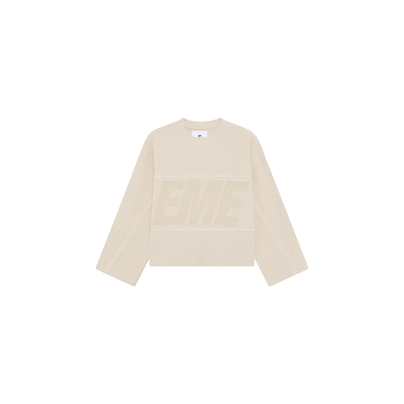Eme Studios Thrill Silver Reverse Crewneck