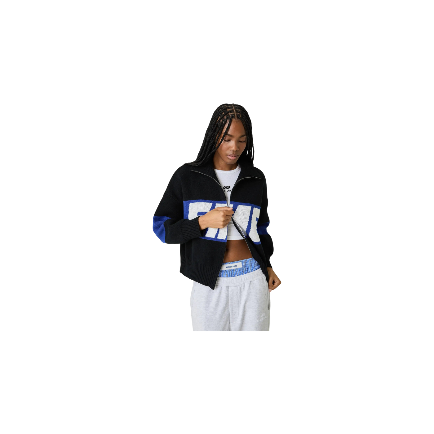 Eme Studios Thrill Sodalite R9 Zipper Knit