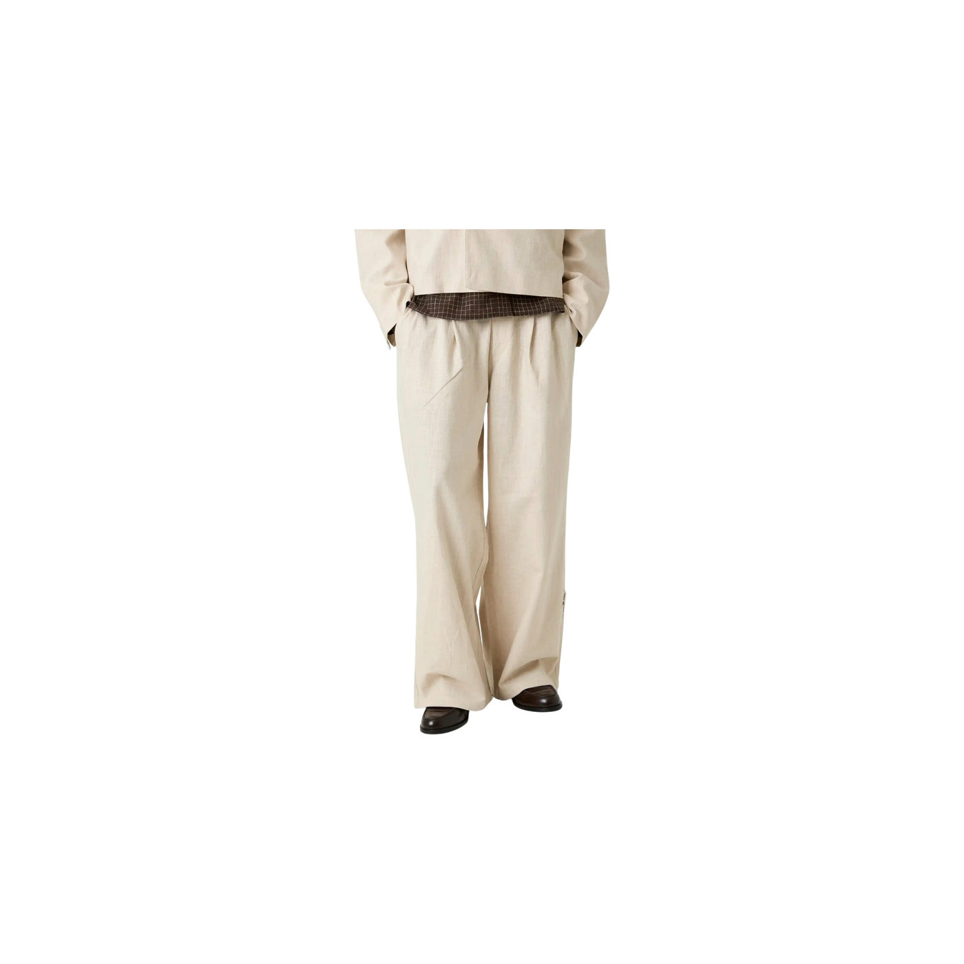 Eme Studios Tide Off Sand Tailored Pants