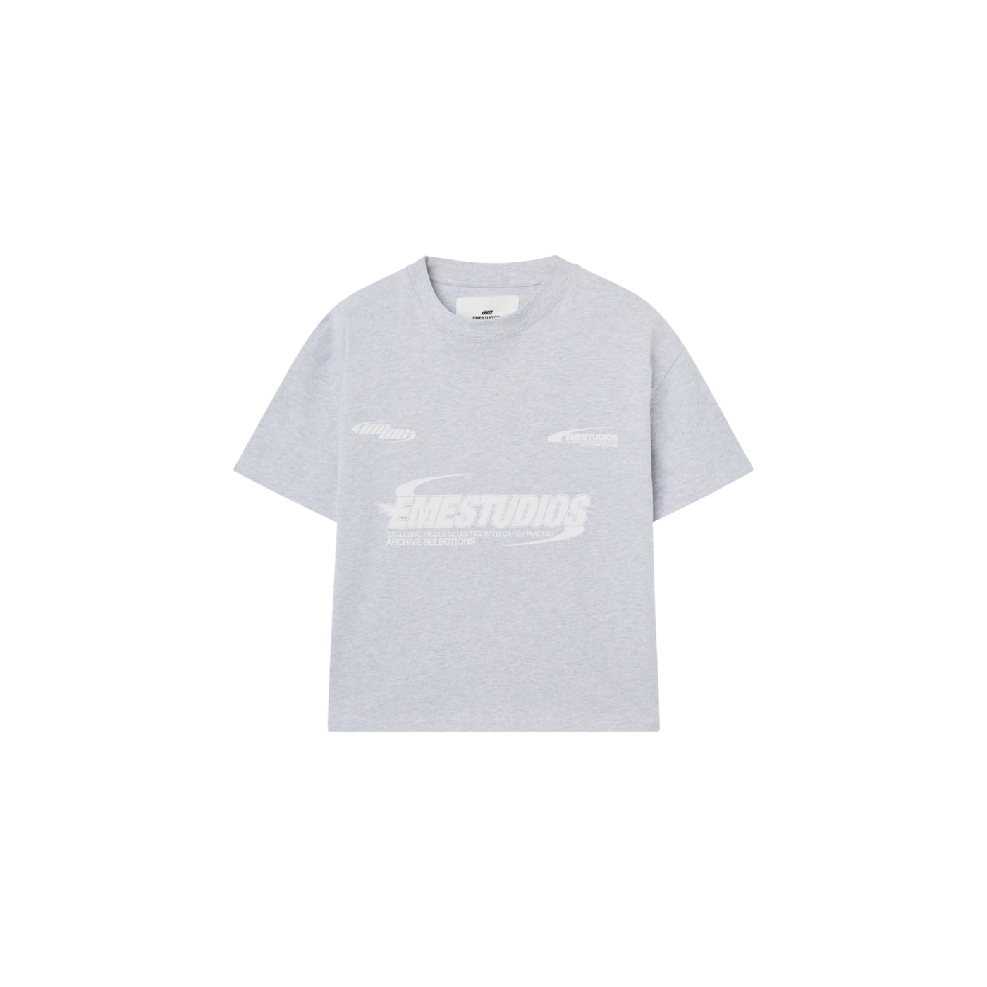 Eme Studios Tracer Heather Grey Oversized T-Shirt
