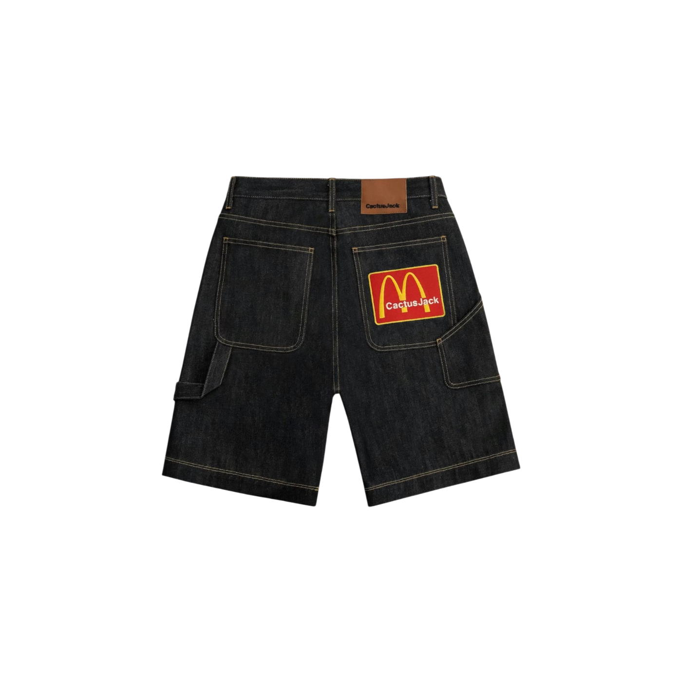 Travis Scott x McDonald's Cj Arches Denim Shorts Indigo