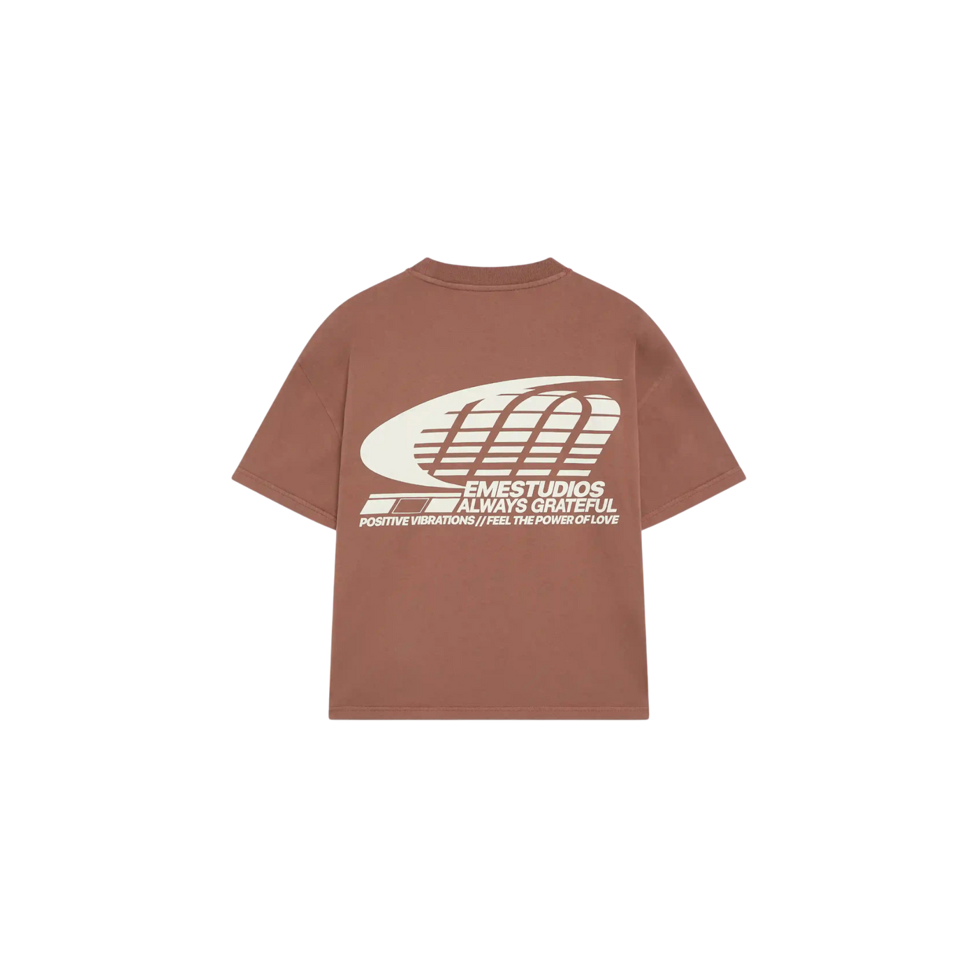Eme Studios Trevor Brown Clay Oversized T-Shirt