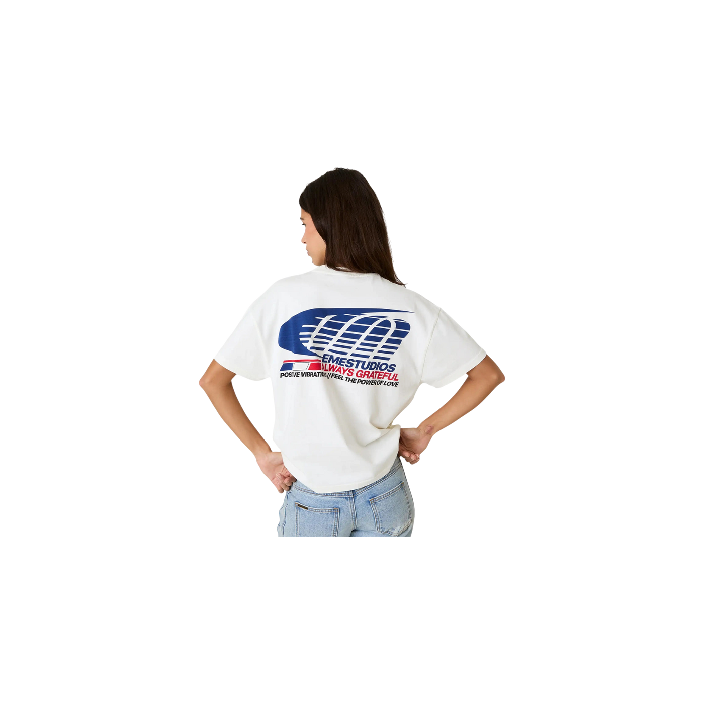 Eme Studios Trevor Off Sand Oversized T-Shirt