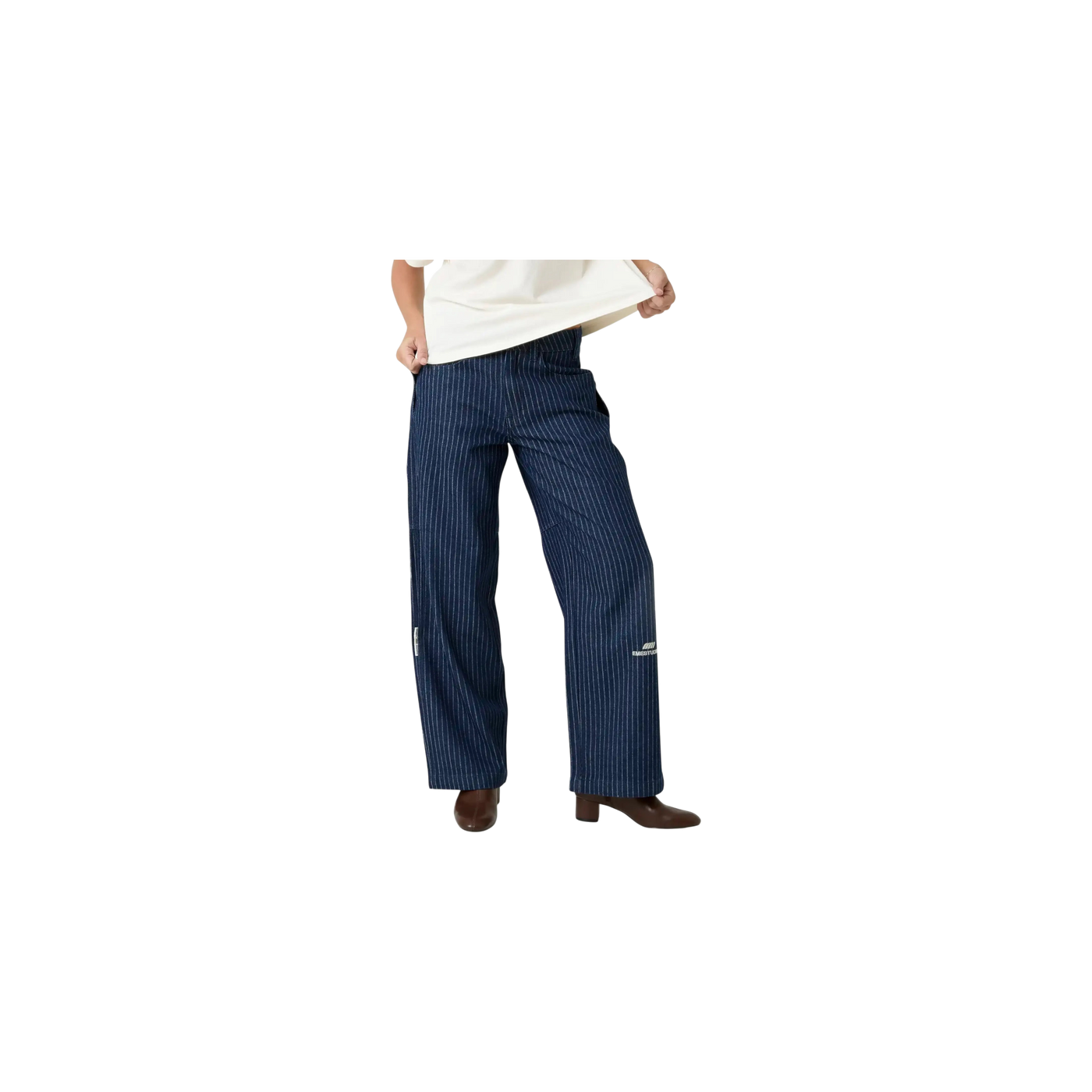 Eme Studios Trip Navy Denim Pants