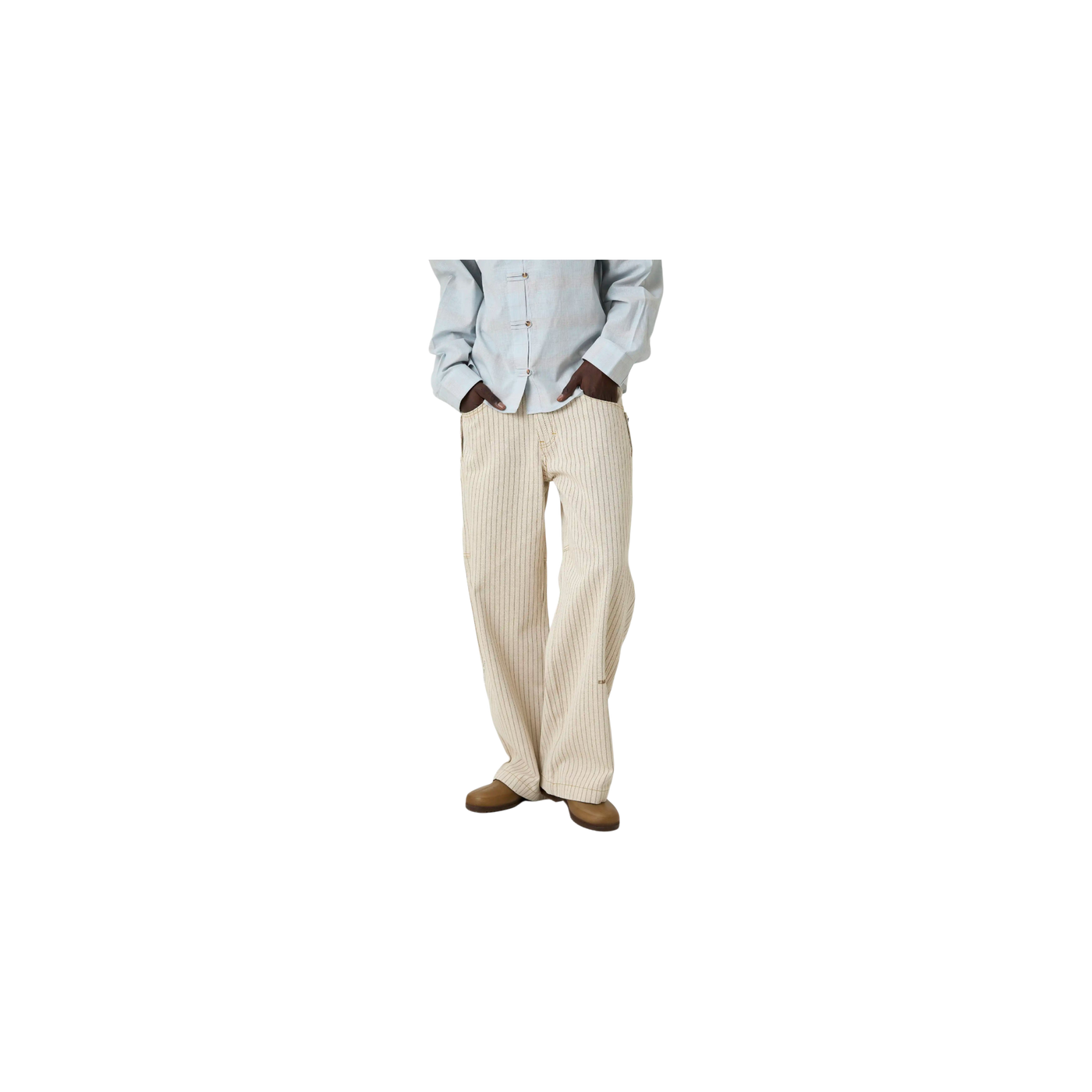 Eme Studios Trip Off Sand Denim Pants
