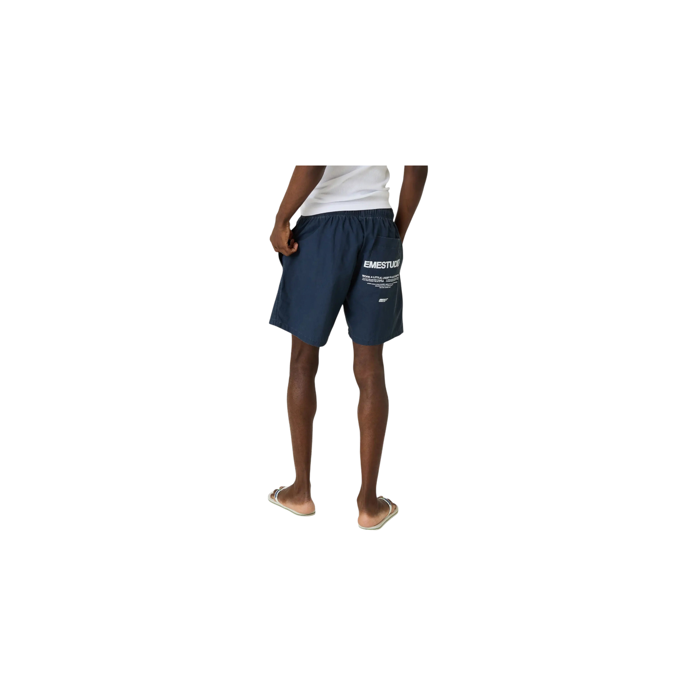 Eme Studios Trop Navy Swim Trunk