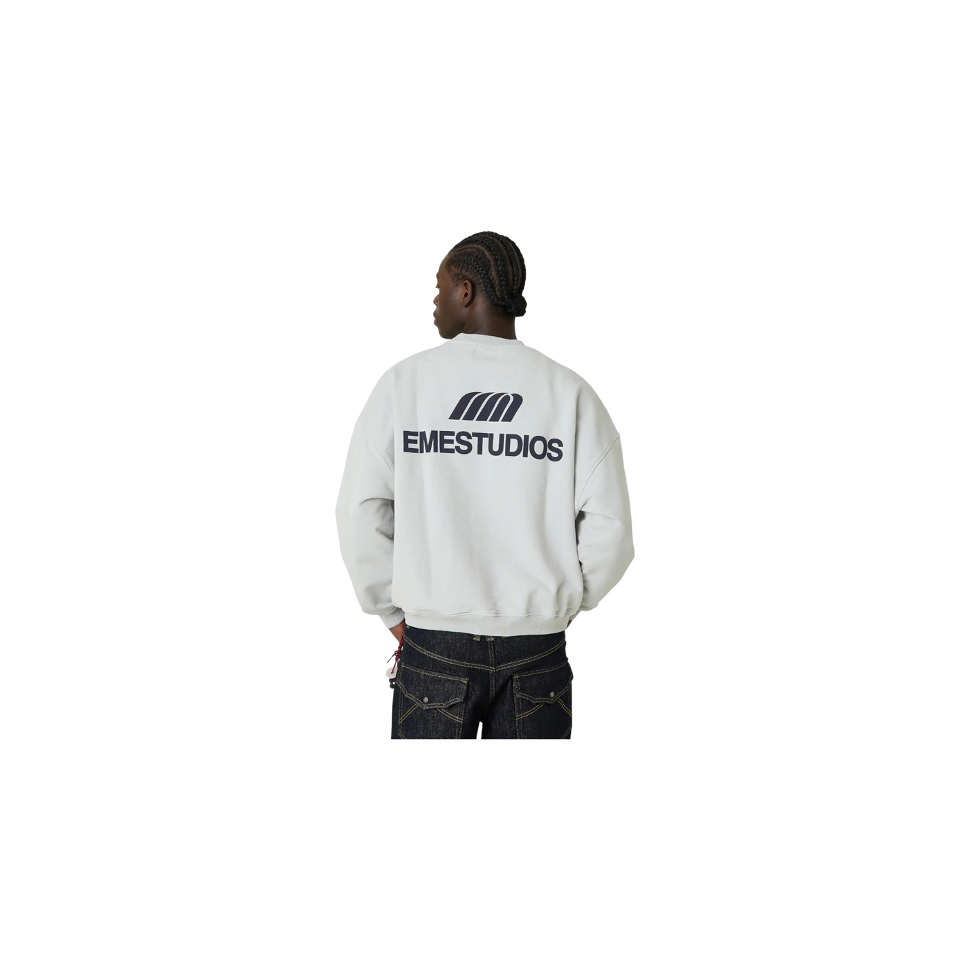 Eme Studios Uniform Mist Oversized Crewneck