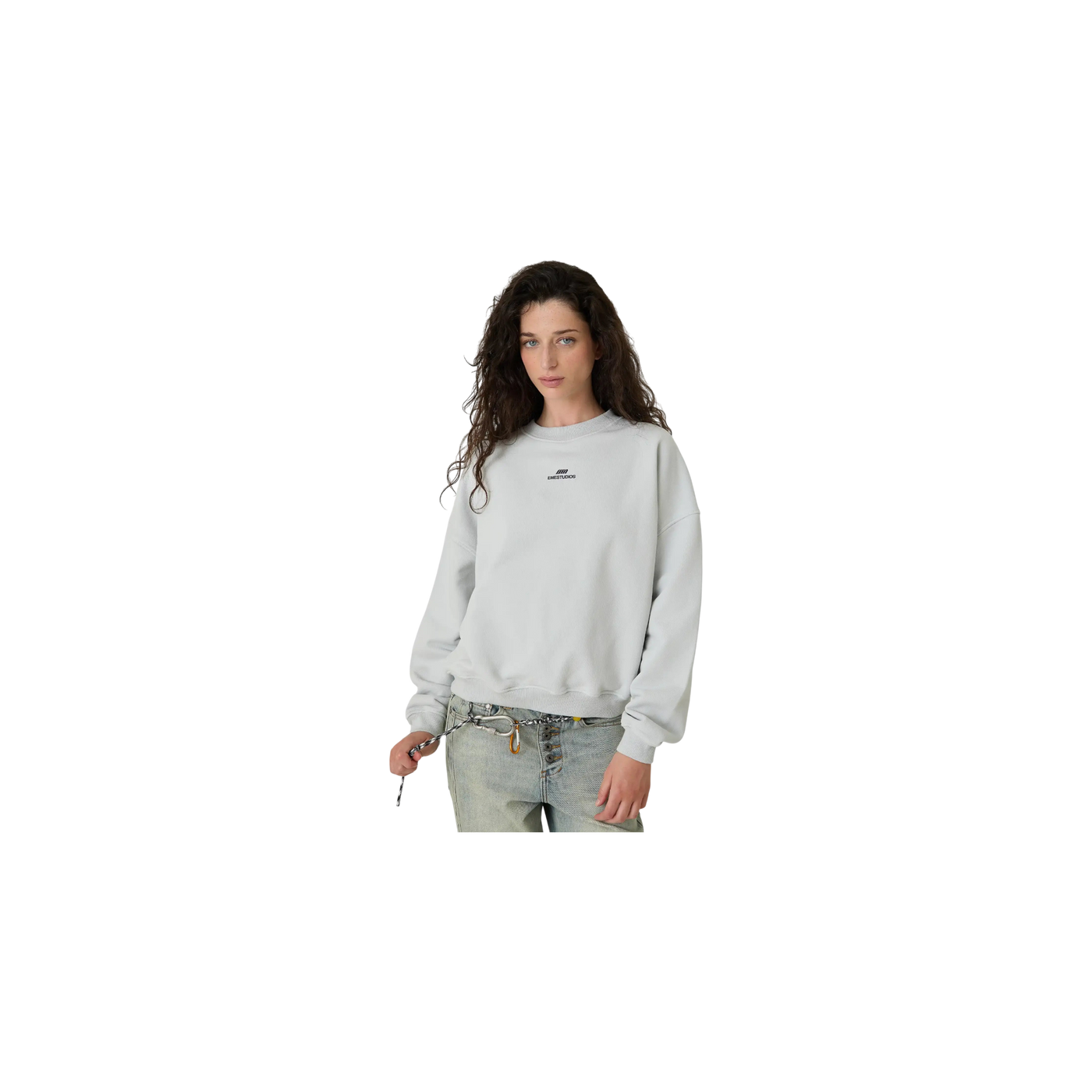 Eme Studios Uniform Mist Oversized Crewneck