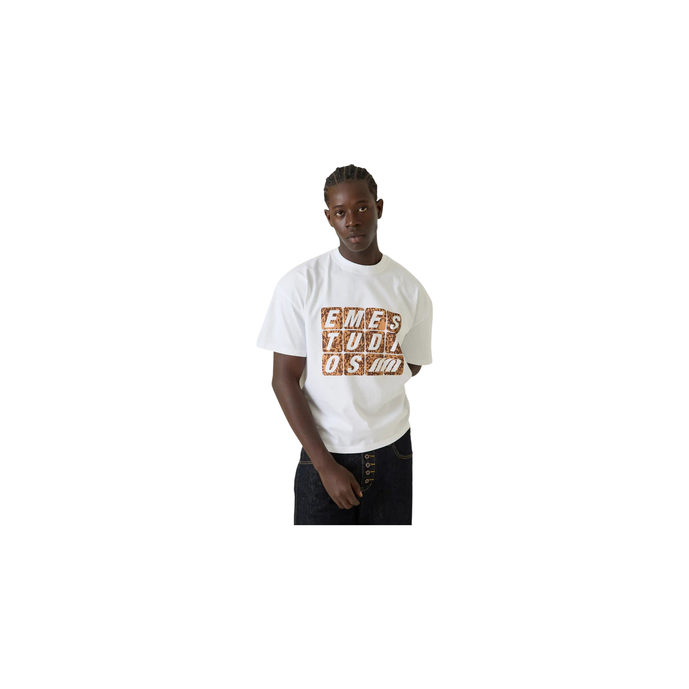 Eme Studios Vanilla Pearl Oversized T-Shirt