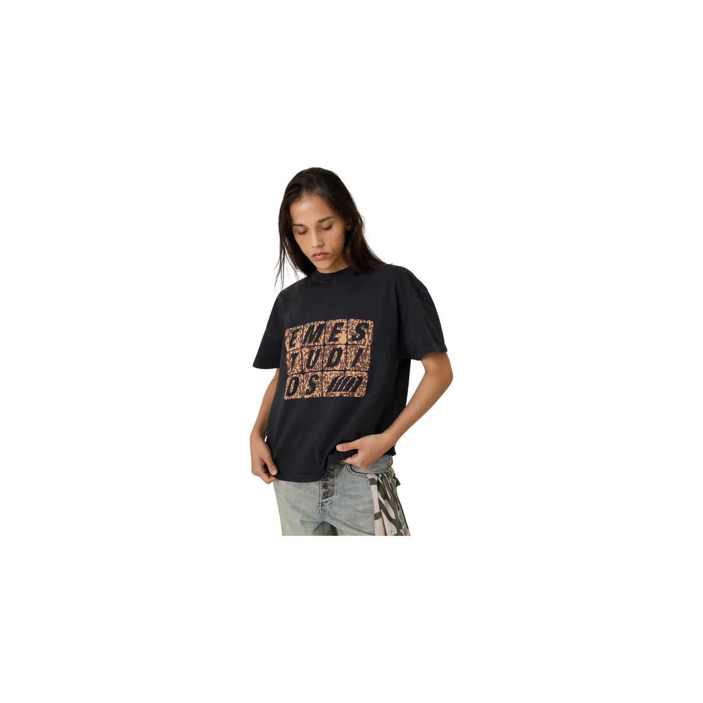 Eme Studios Vanilla Shadow Oversized T-Shirt