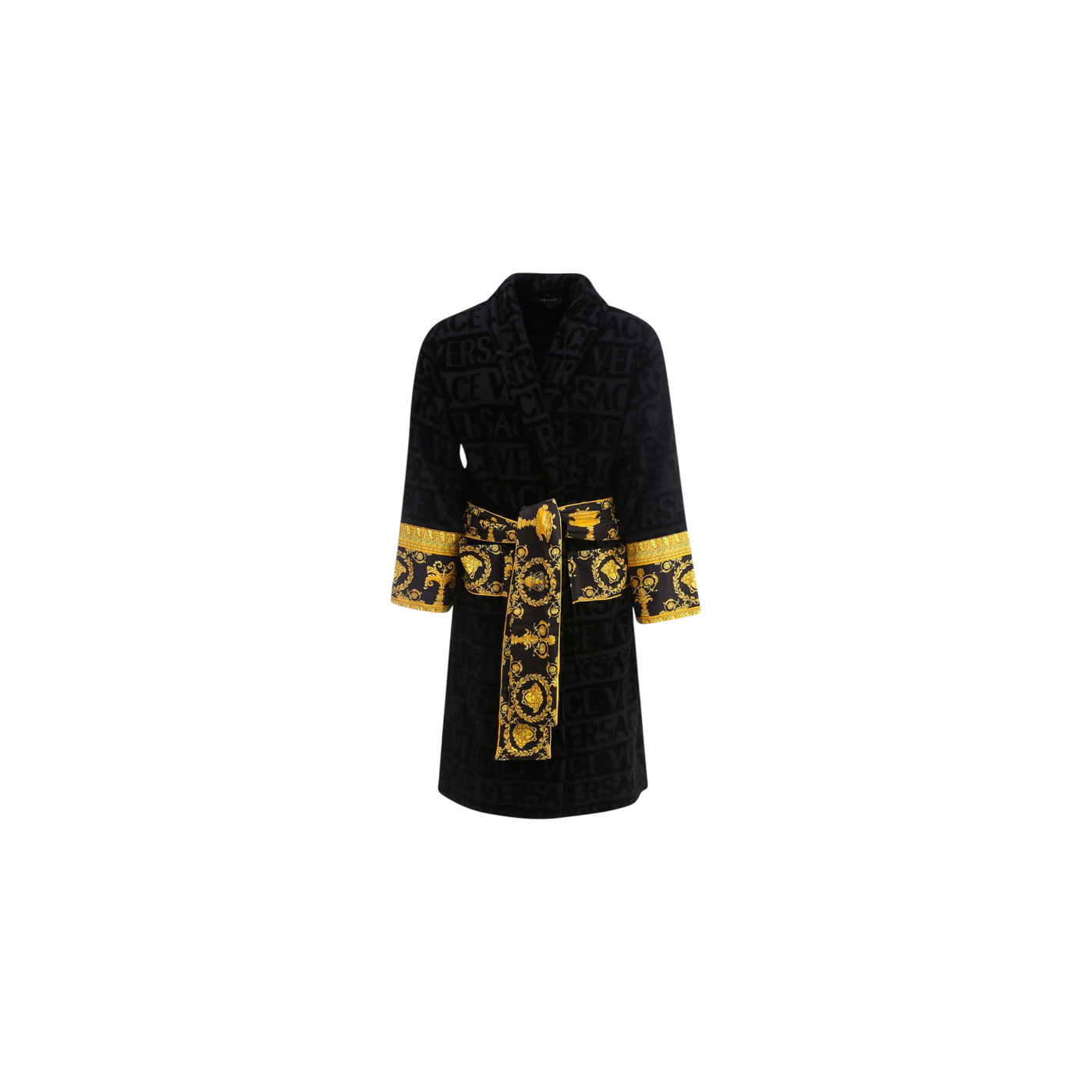 Versace I Love Baroque Belted Bathrobe