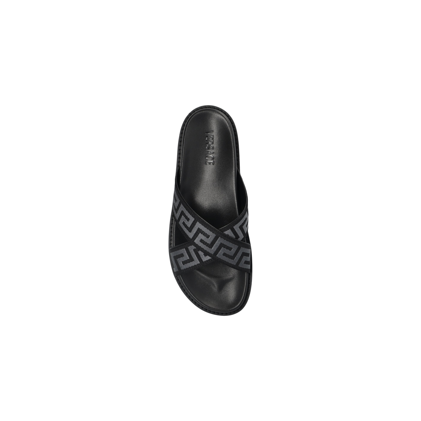 Versace Greca Open-Toe Slides