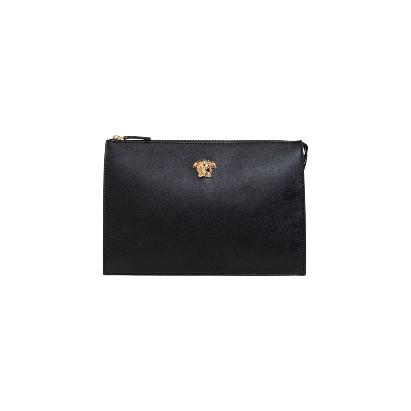 Versace Medusa-Head Zipped Clutch Bag