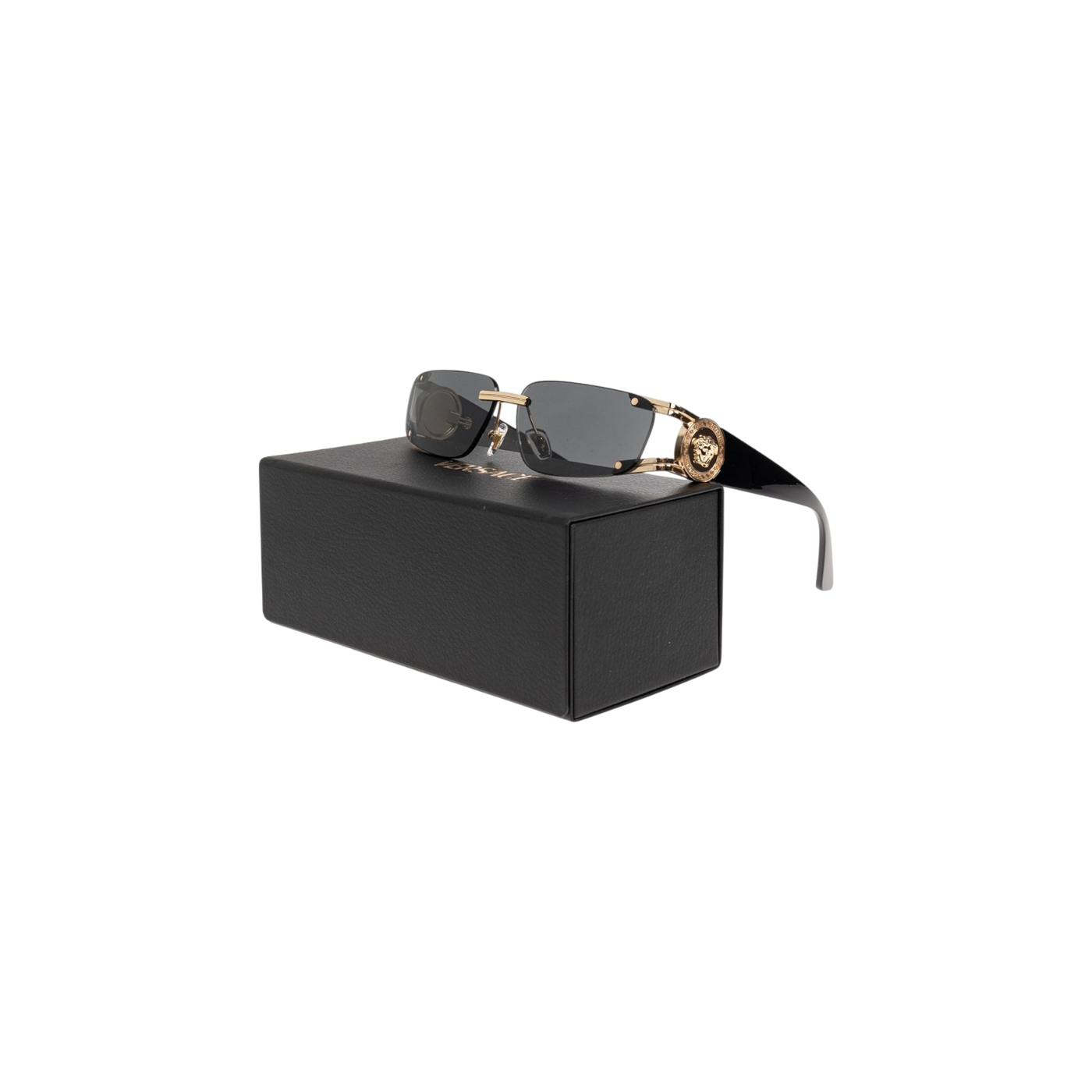 Versace Eyewear Rectangle-Frame Sunglasses
