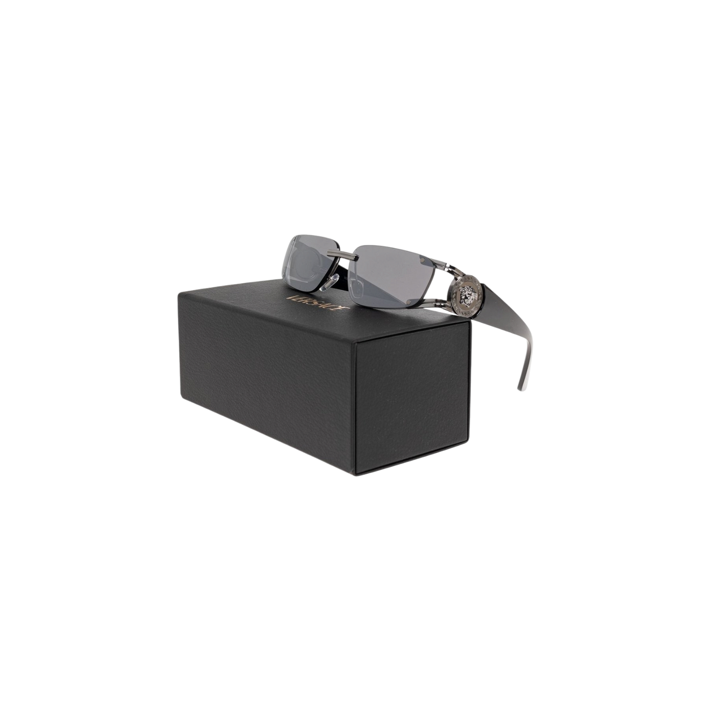 Versace Eyewear Rectangle-Frame Sunglasses