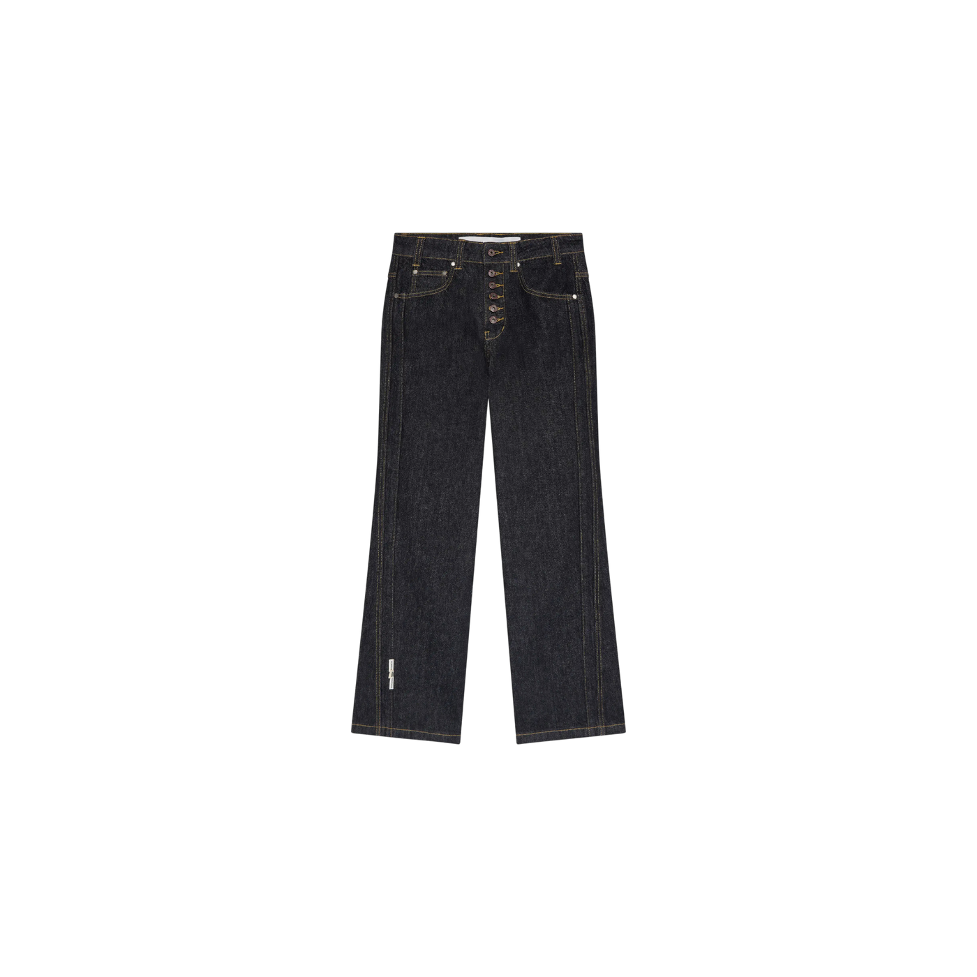 Eme Studios Vitel Flared Raw Denim Pants