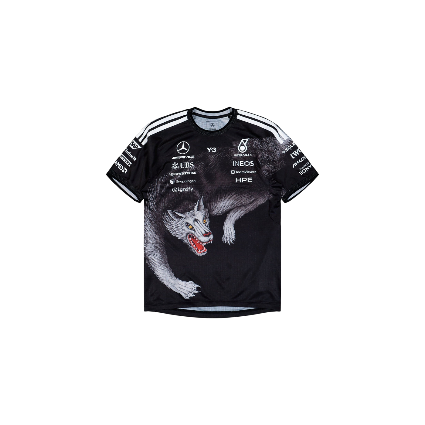 Y-3 Mercedes - AMG Petronas Formula 1 Team Driver Jersey T-Shirt