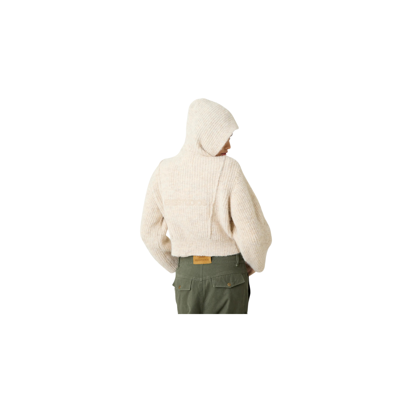 Eme Studios Zoe Off Sand Zipper Knit