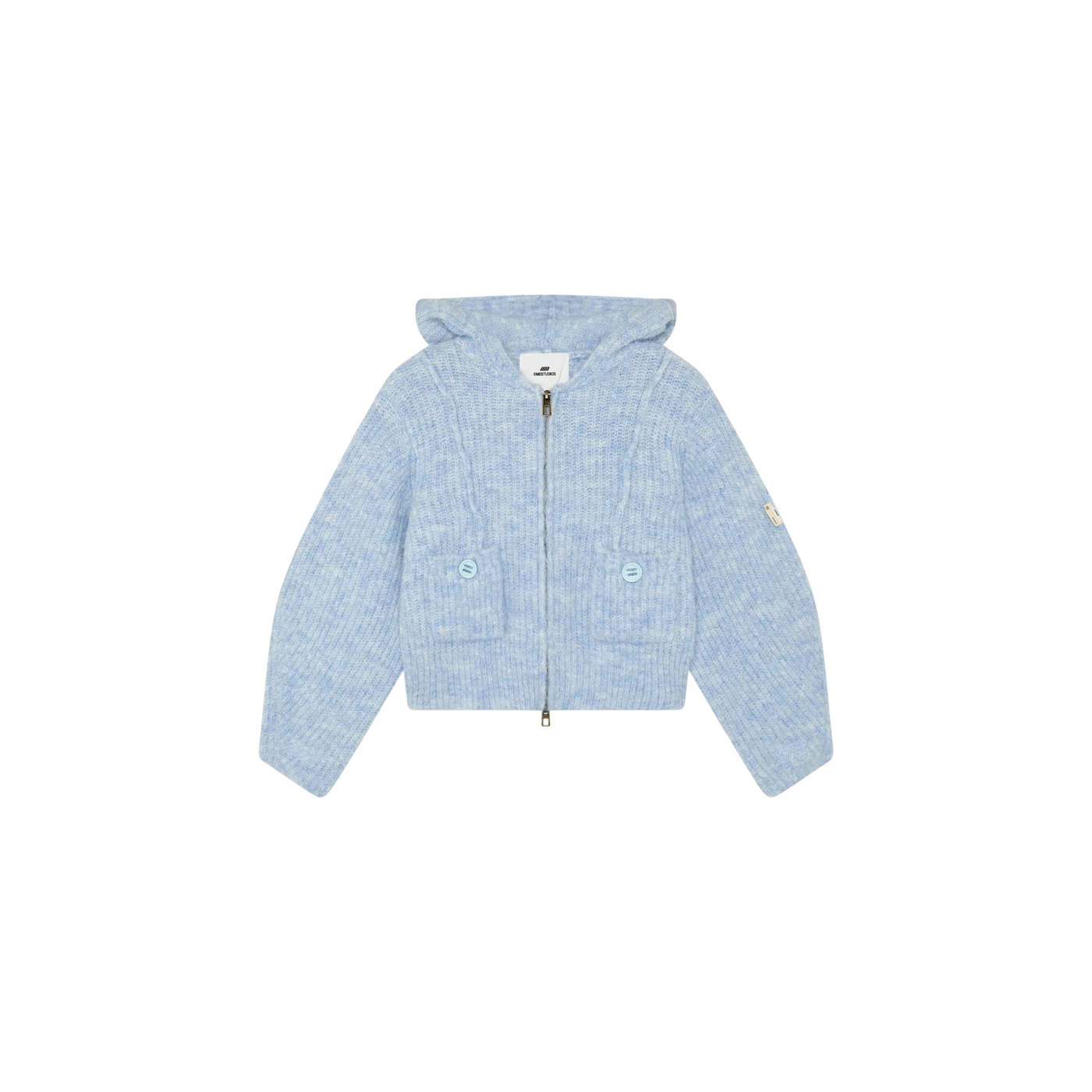 Eme Studios Zoe Sky Zipper Knit