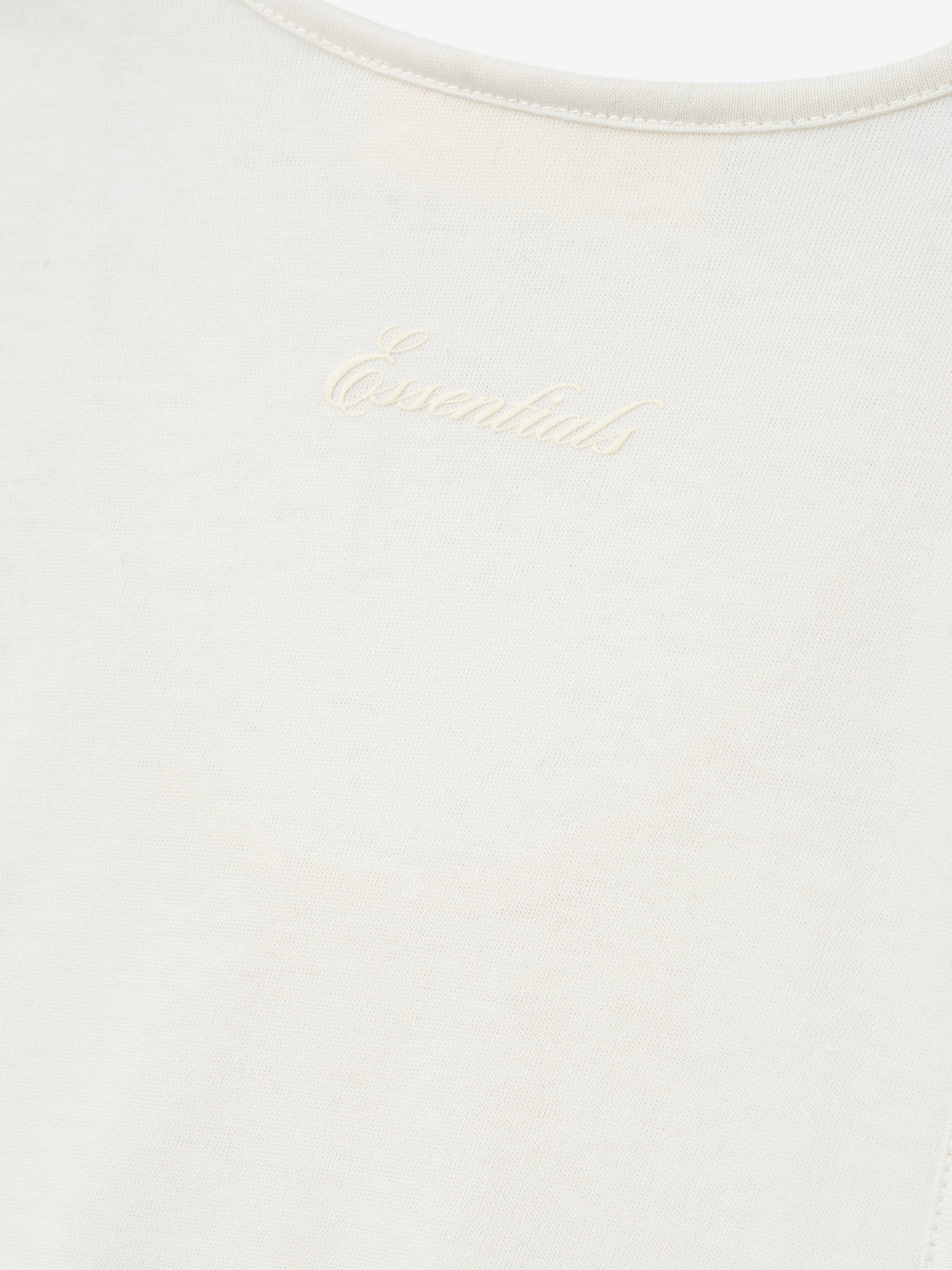 Remera Fear of God Essentials Signature Essential Ivory
