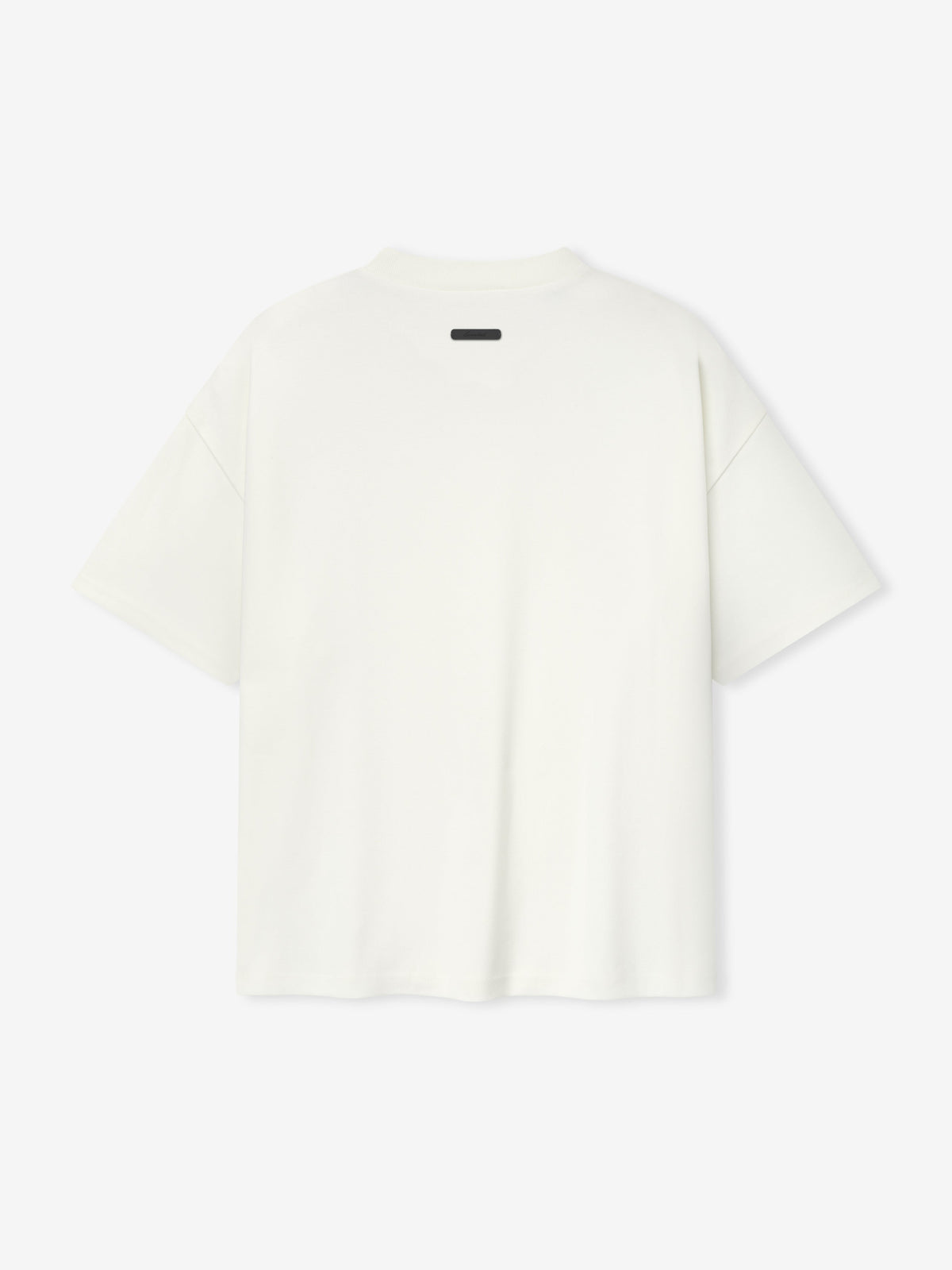 Remera Fear of God Essentials Pique Signature 90s Ivory