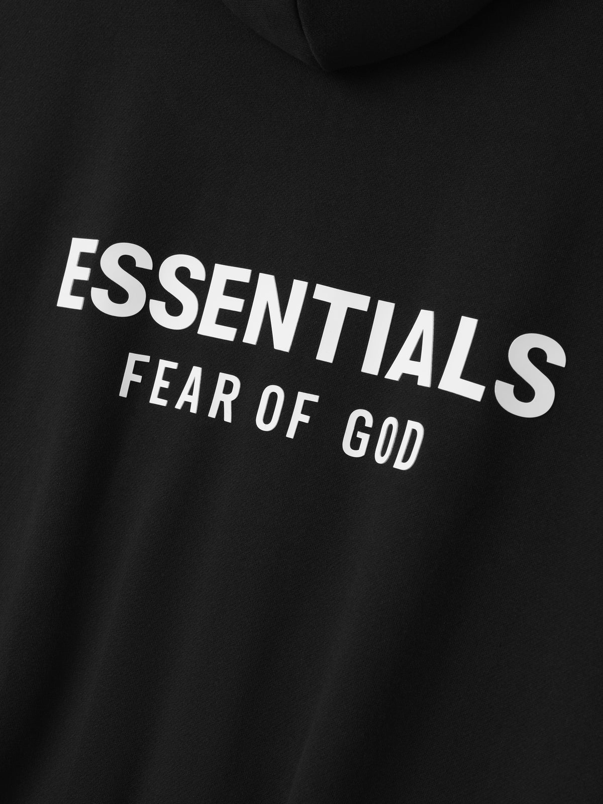 Campera Fear of God Essentials Classic Vintage Black / White