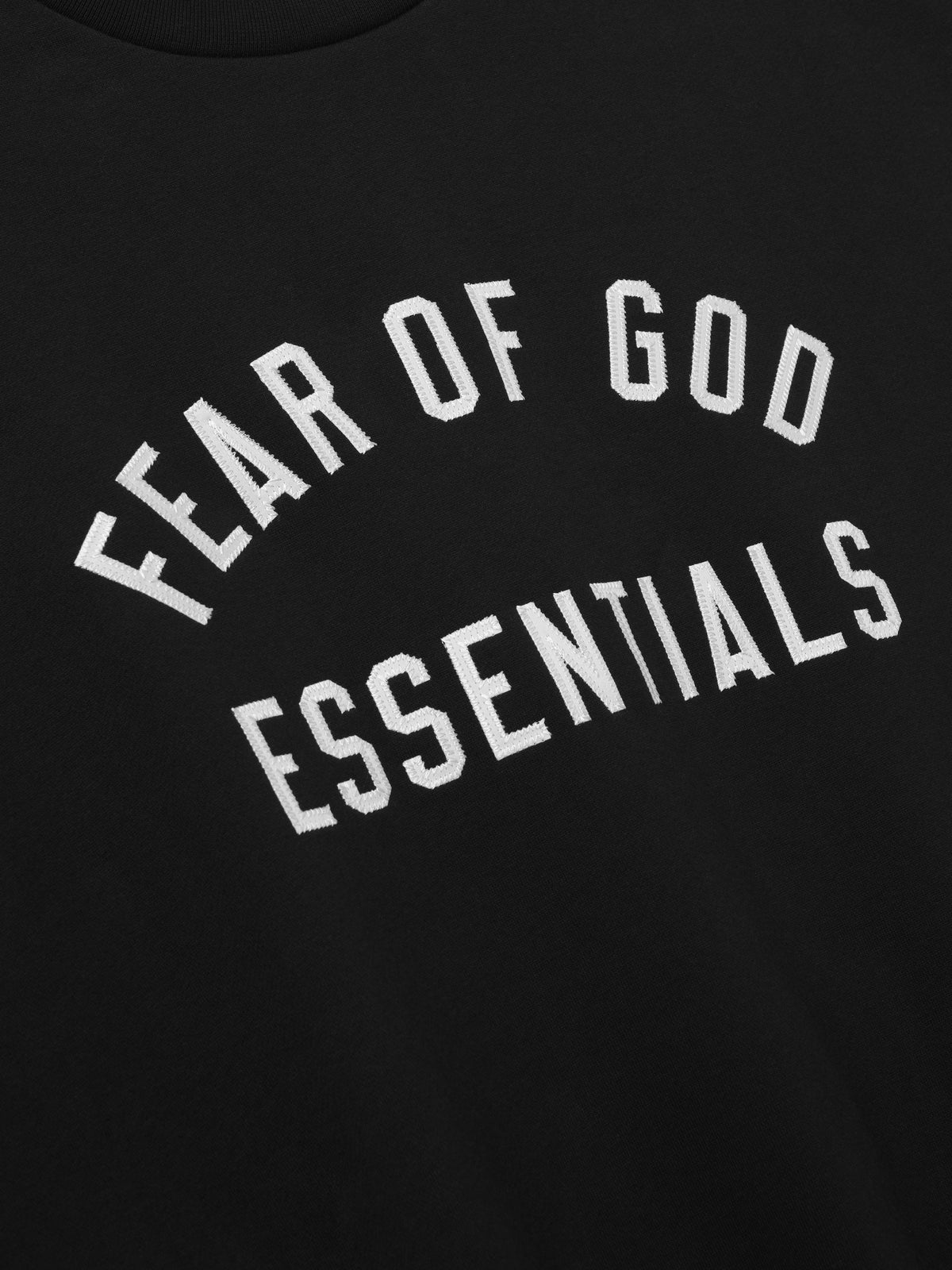 Buzo Fear of God Essentials Varsity 90s Vintage Black