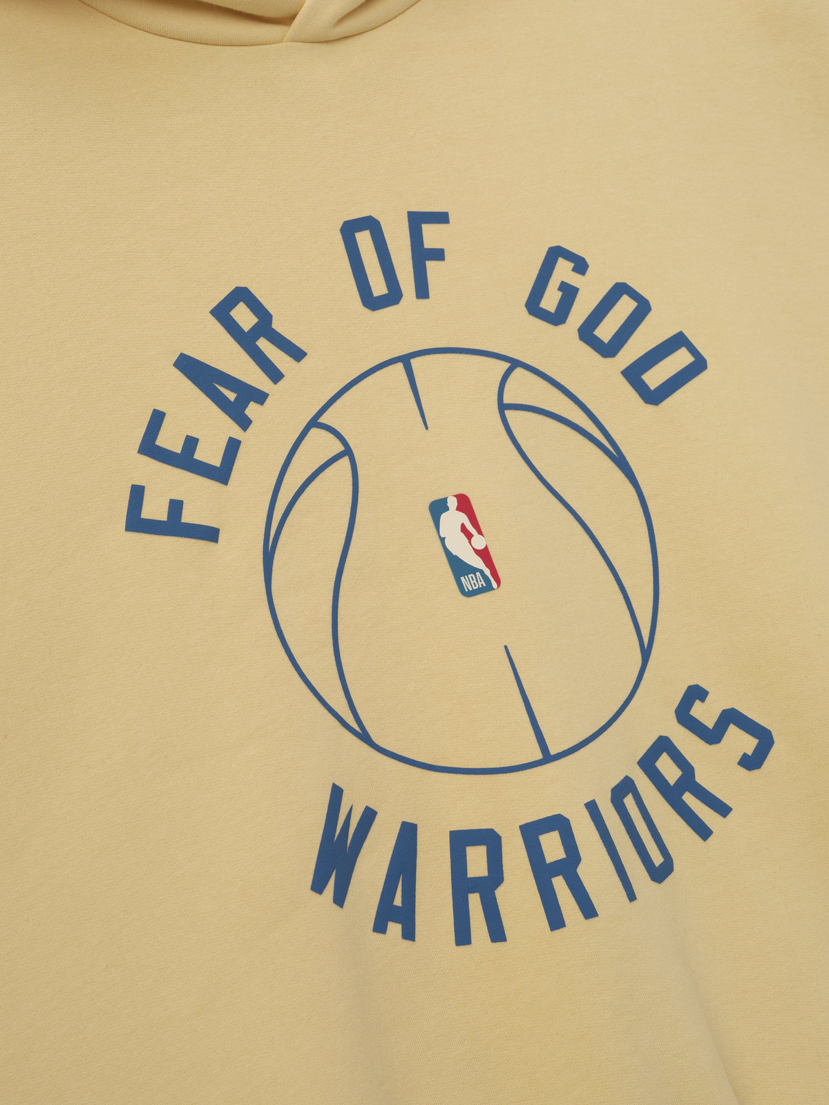 Buzo Fear of God Essentials Warriors x Barkley Hendricks 90s Italian Straw