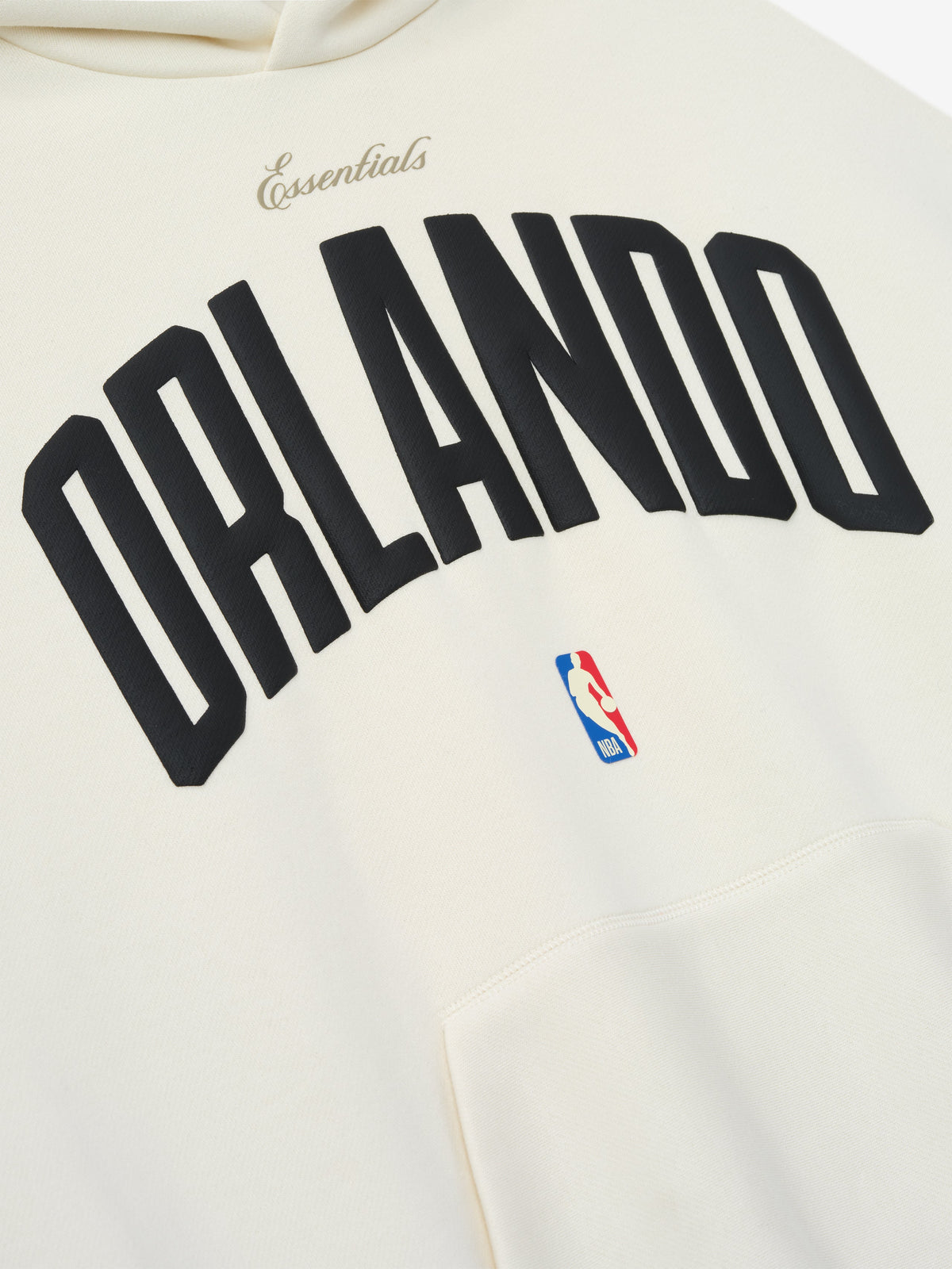 Buzo Fear of God Essentials Orlando Magic 90s Cream White