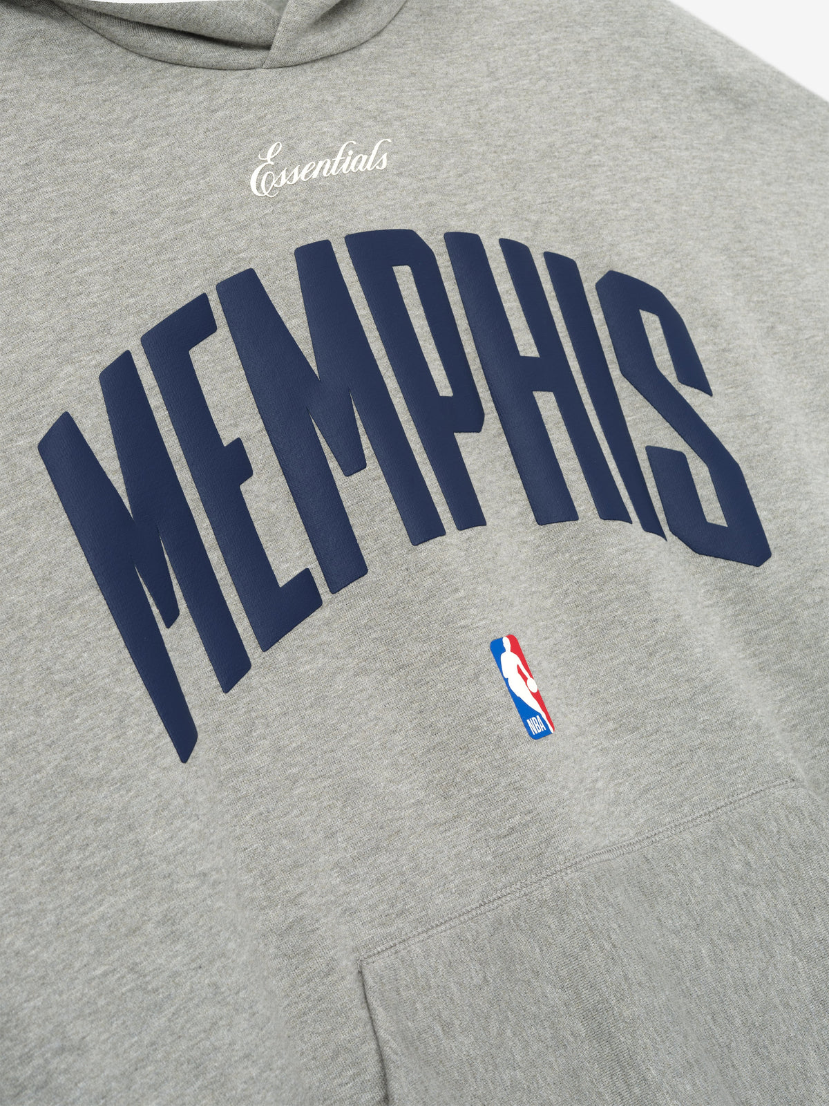 Buzo Fear of God Essentials Memphis Grizzlies 90s Concrete Heather