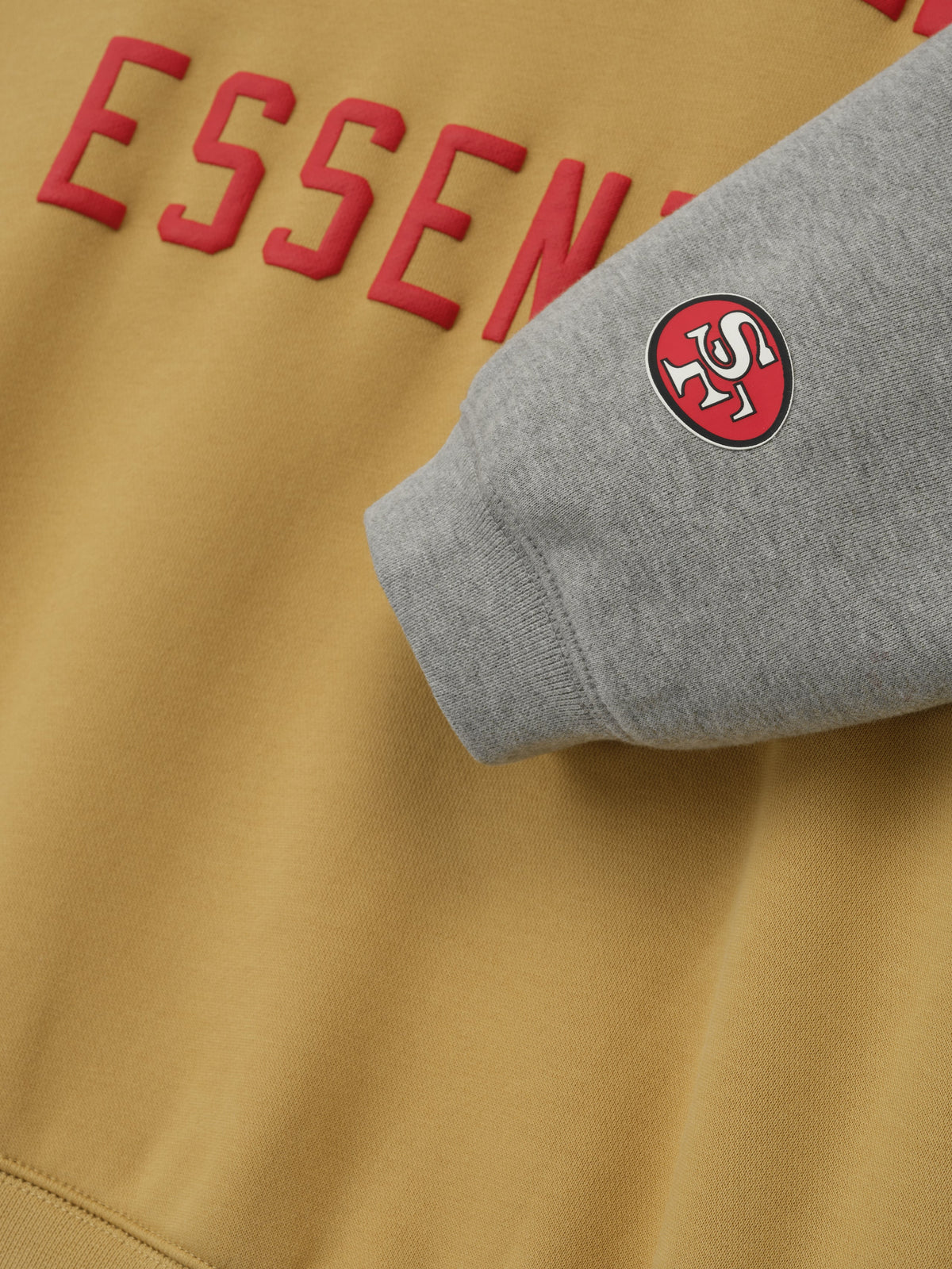 Buzo Fear of God Essentials Forty Niners Sport Prairie Sand/ Concrete Heather
