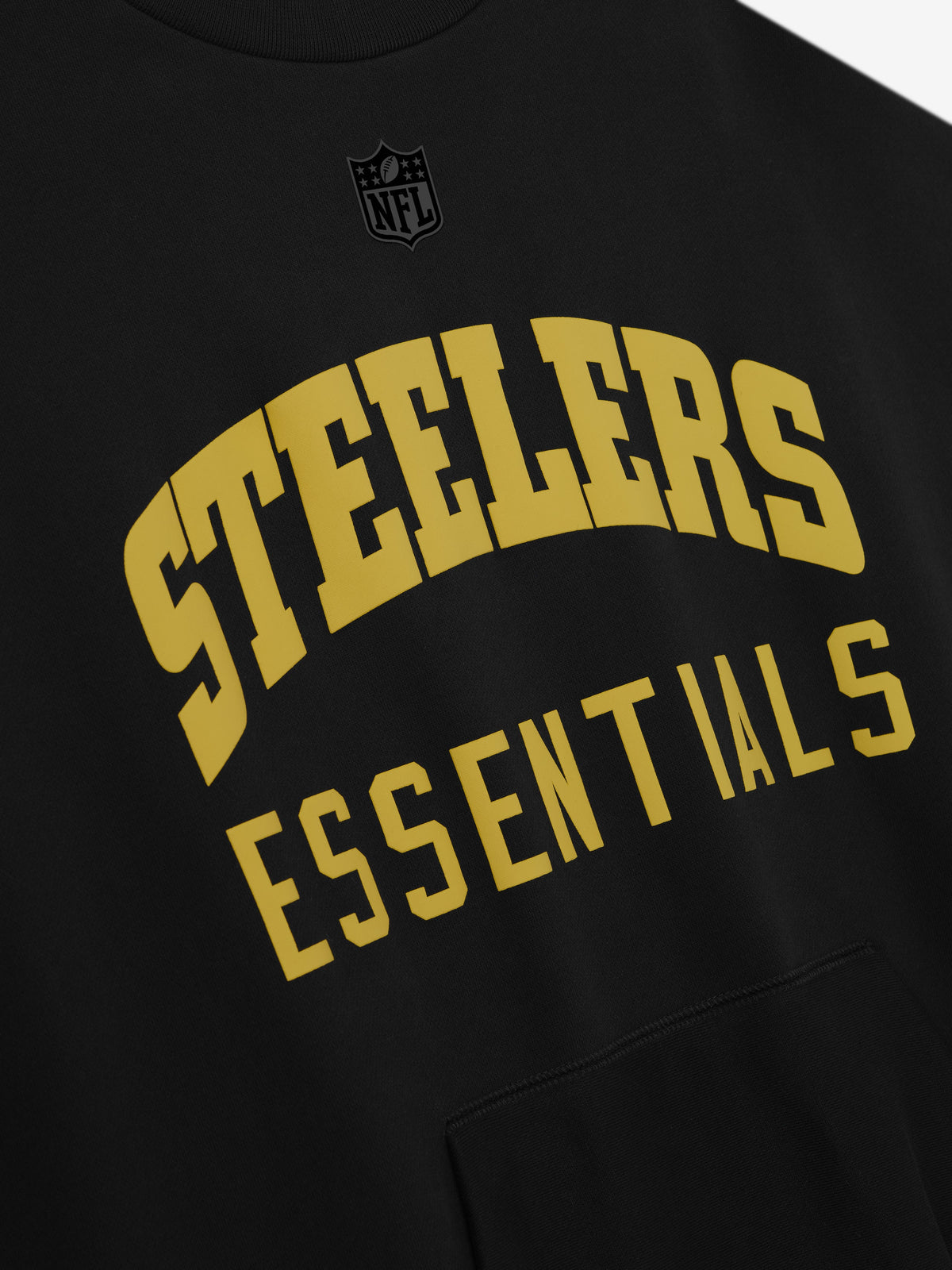 Buzo Fear of God Essentials Steelers Sport Negro