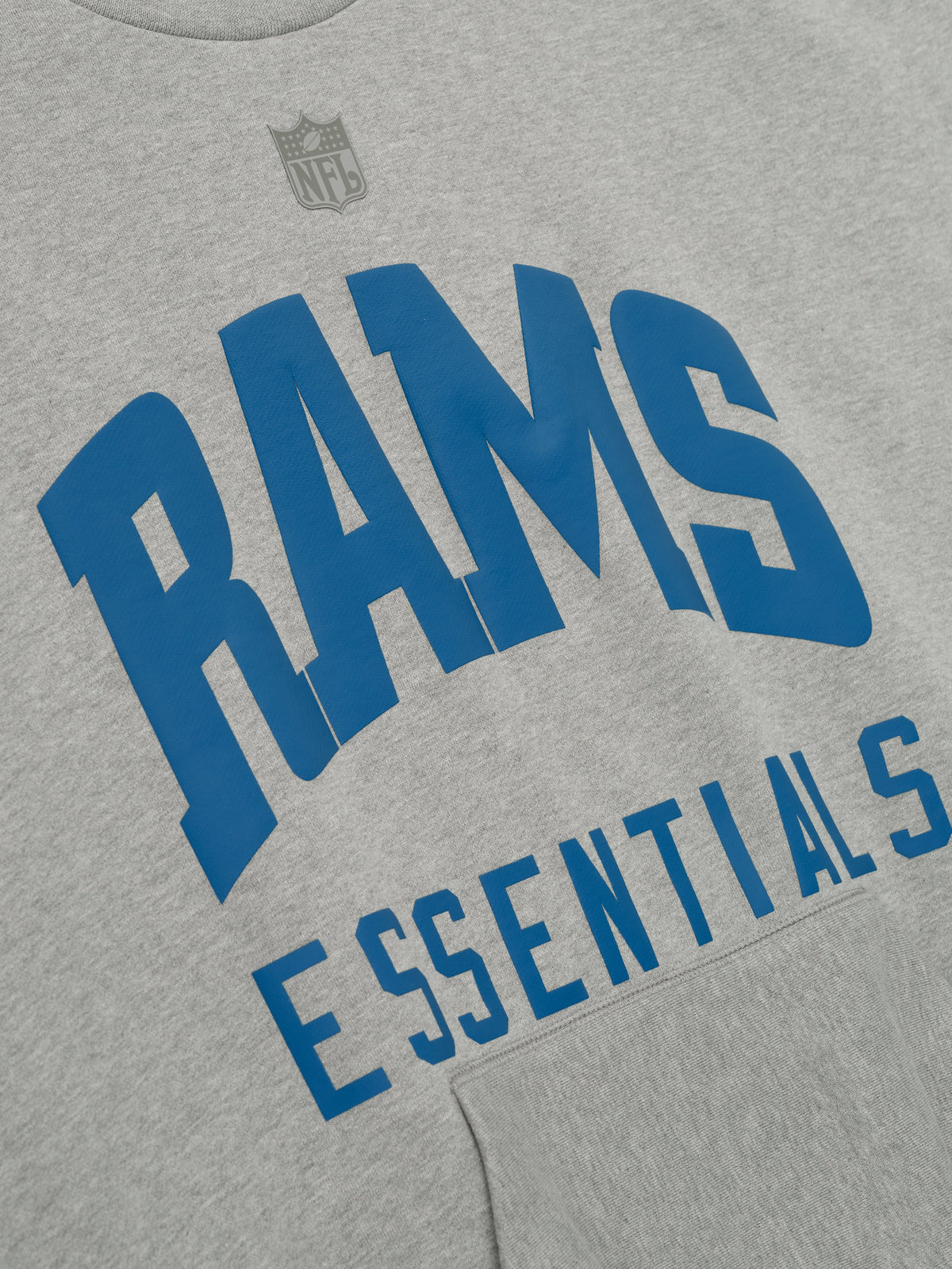 Buzo Fear of God Essentials Rams Sport Concrete Heather