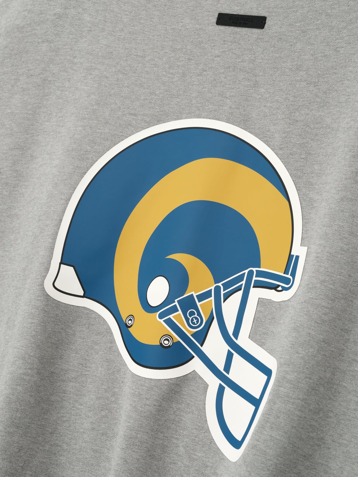 Buzo Fear of God Essentials Rams Sport Concrete Heather