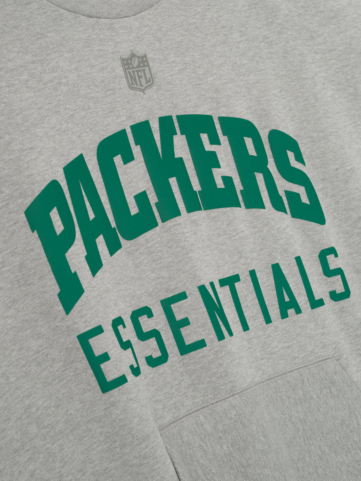 Buzo Fear of God Essentials Packers Sport Concrete Heather