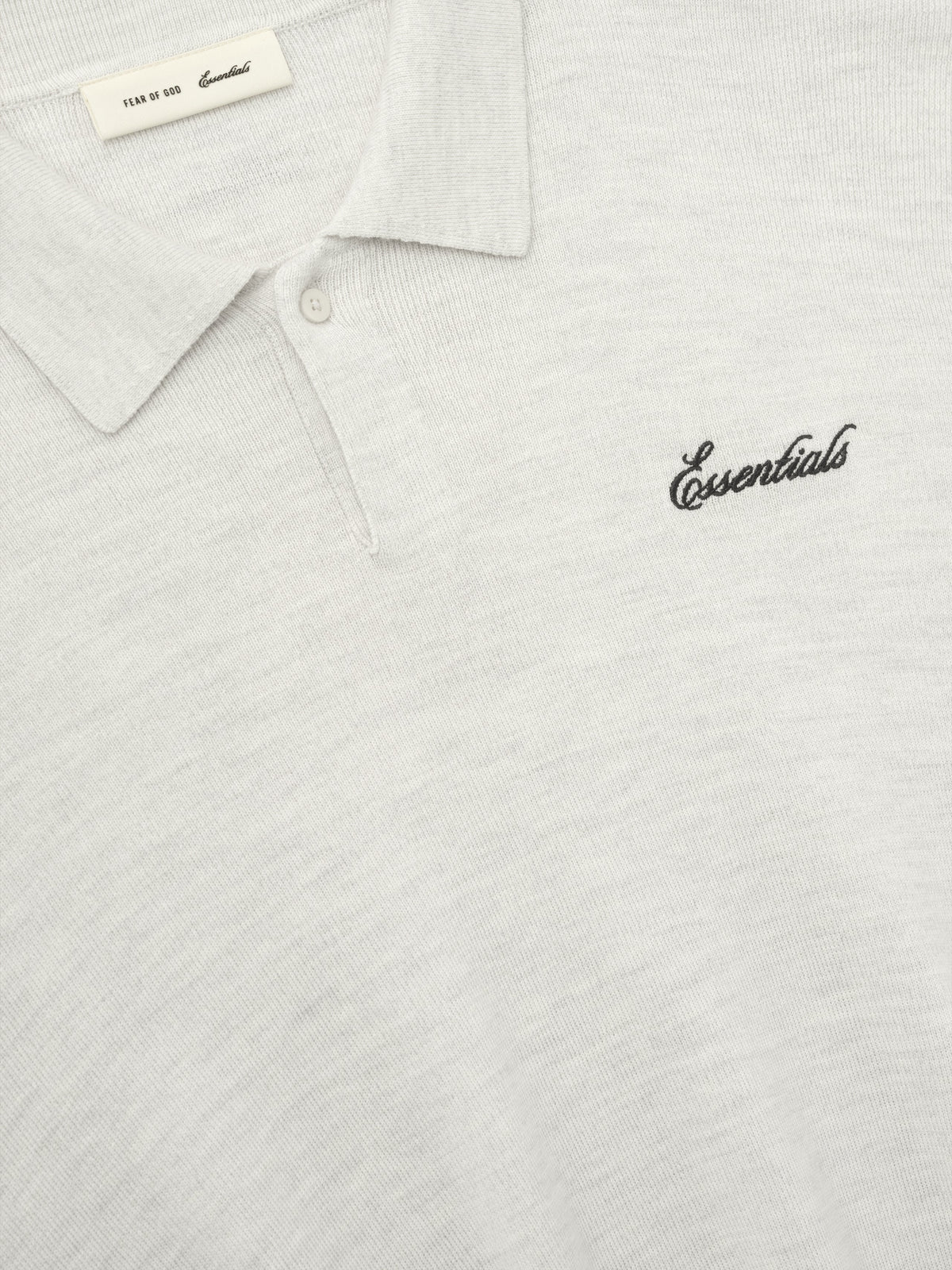 Sweater Fear of God Essentials Signature 3 4 Sleeve 90s Knit Oatmeal Heather