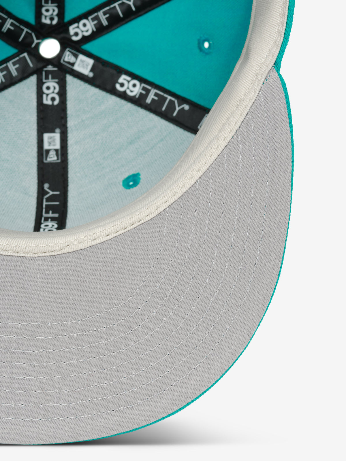 Gorra Fear of God Essentials Miami Marlins 59fifty Teal