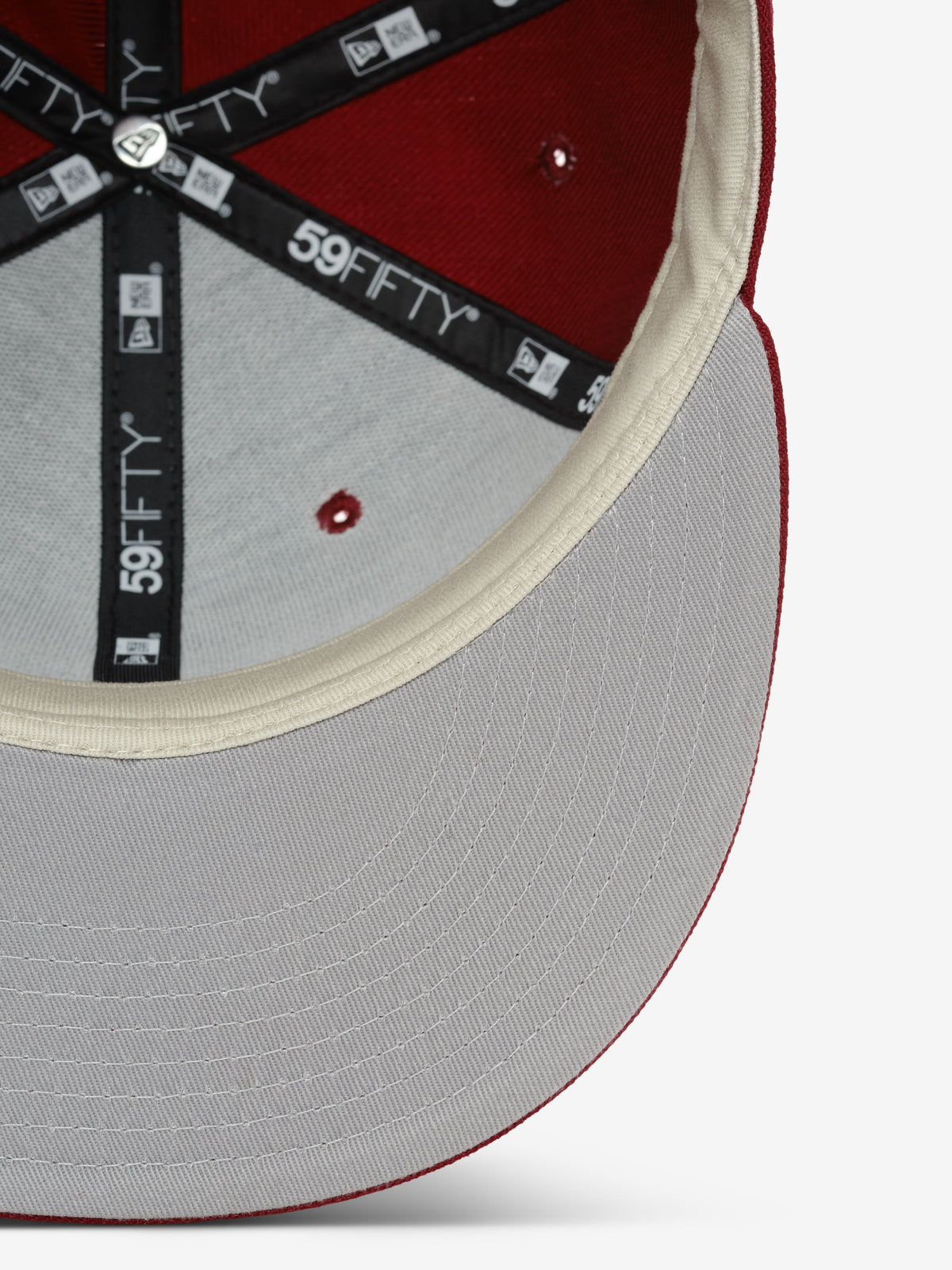 Gorra Fear of God Essentials 59fifty Athletics Cardinal